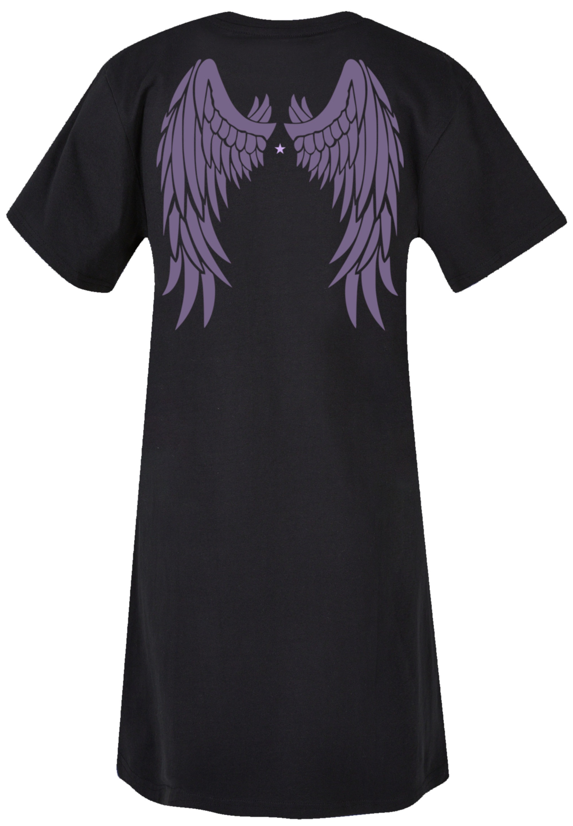 F4NT4STIC Shirtkleid "Engel Damen T-Shirt Kleid" Ohne Taschen Print günstig online kaufen