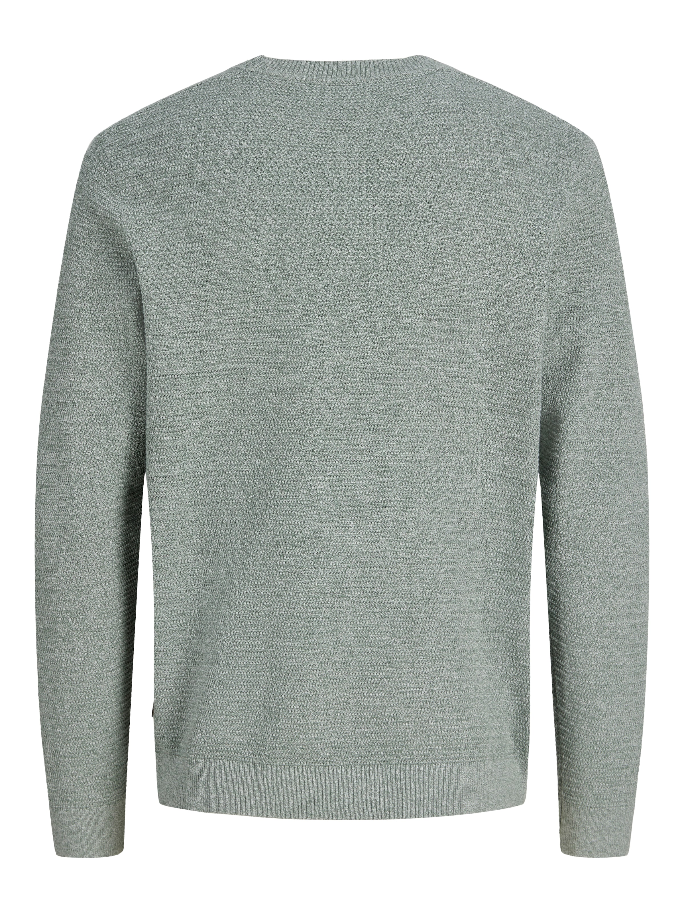 Jack & Jones Rundhalspullover »JPRBLURILEY KNIT CREW NECK LS SN« Baumwolle, regular fit