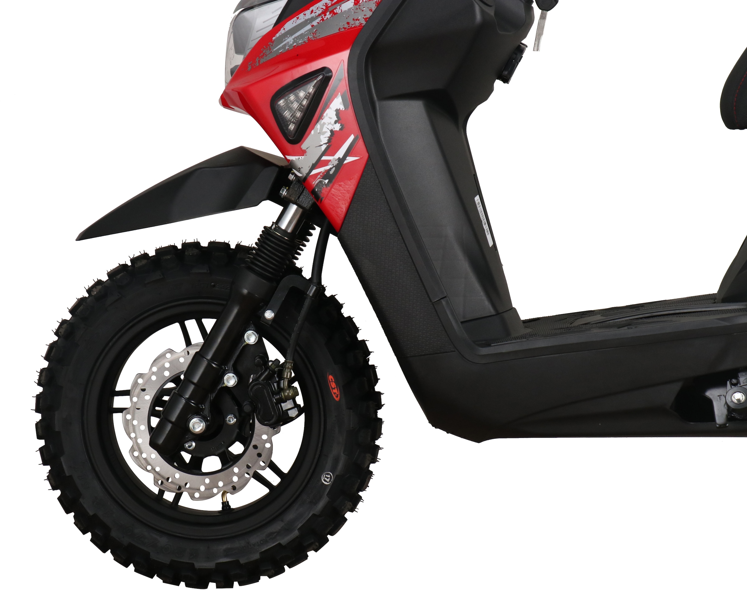 GT UNION Motorroller »Cross 2.0 125«, 124,6 cm³, 85 km/h, Euro 5, 8,5 PS, (Komplett-Set, 2 tlg., mit Topcase), Luftgekühlter Motor