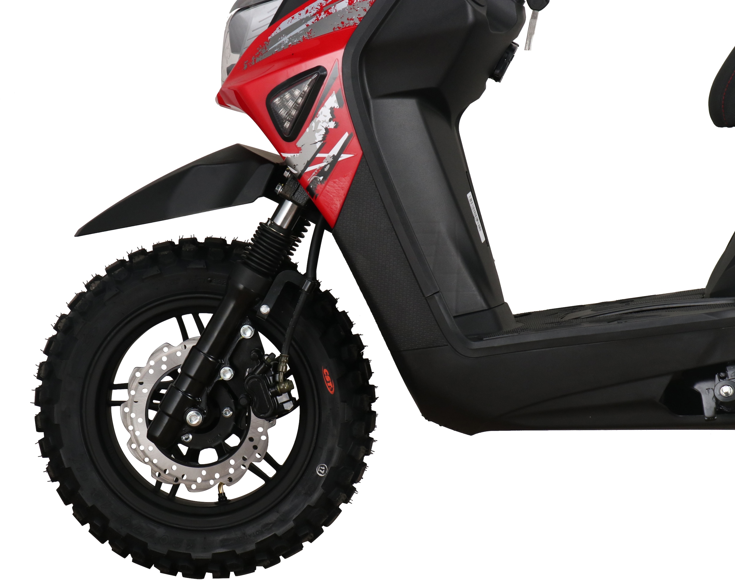 GT UNION Motorroller »PX 55 Cross-Concept 2.0 Street 125«, 125 cm³, 85 km/h, Euro 5, 8,5 PS, (Komplett-Set, 2 tlg., mit Topcase), inkl. Topcase