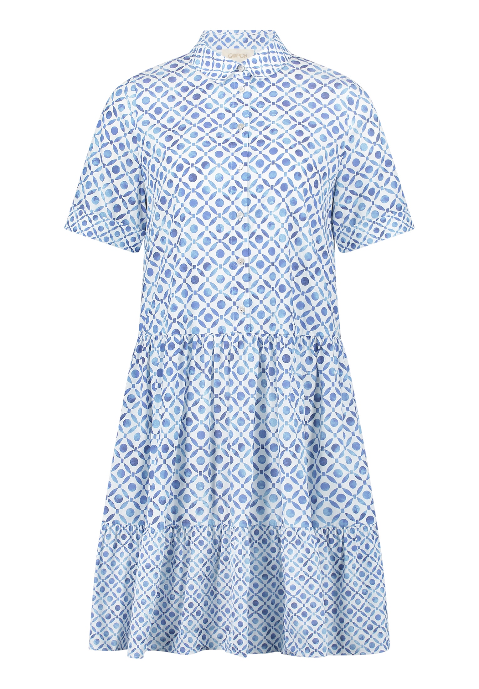 Cartoon Blusenkleid »Damen mit Muster« Ohne Tasche