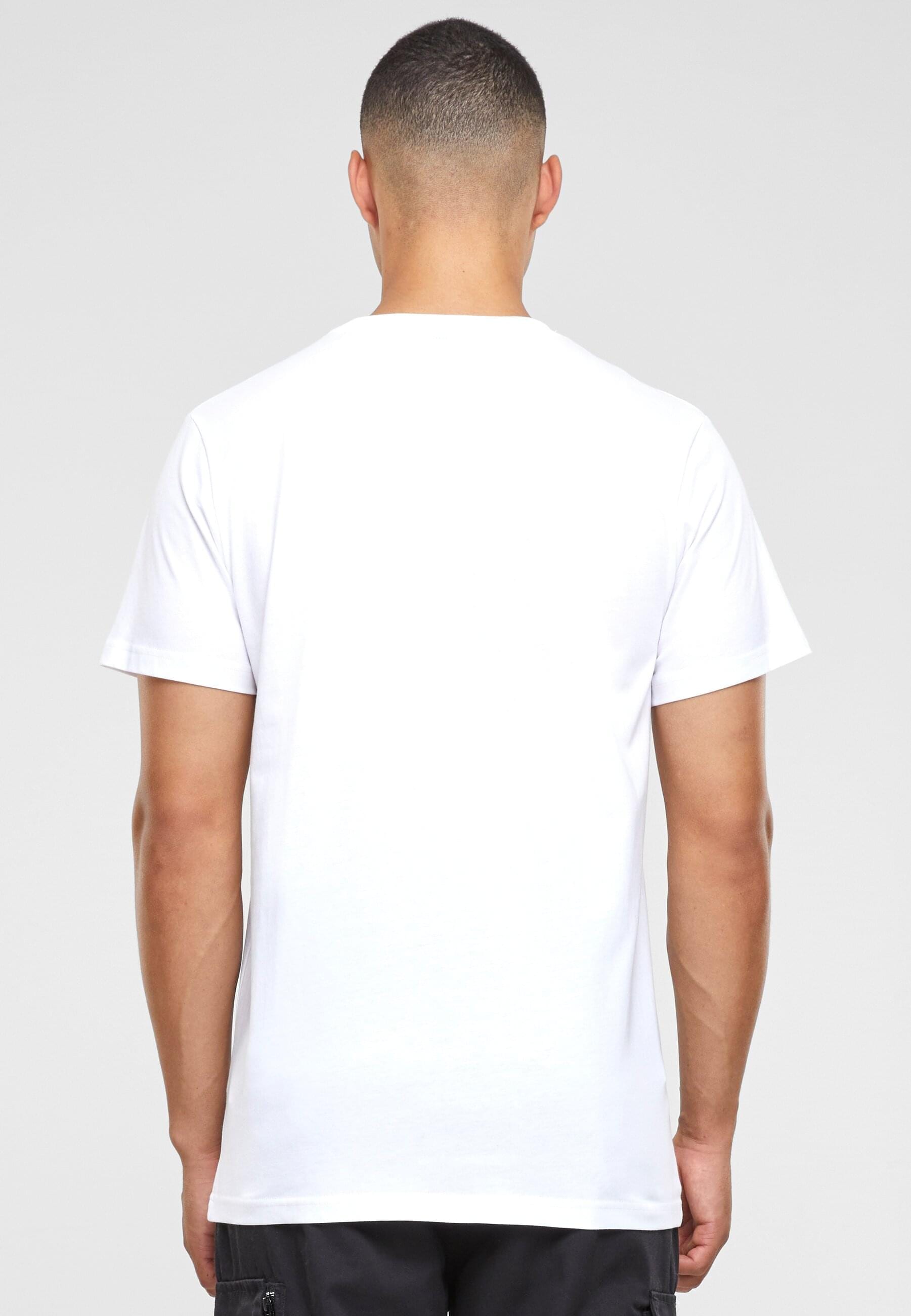 MisterTee T-Shirt »MisterTee Herren Donut Tee EMB«, (1 tlg.)