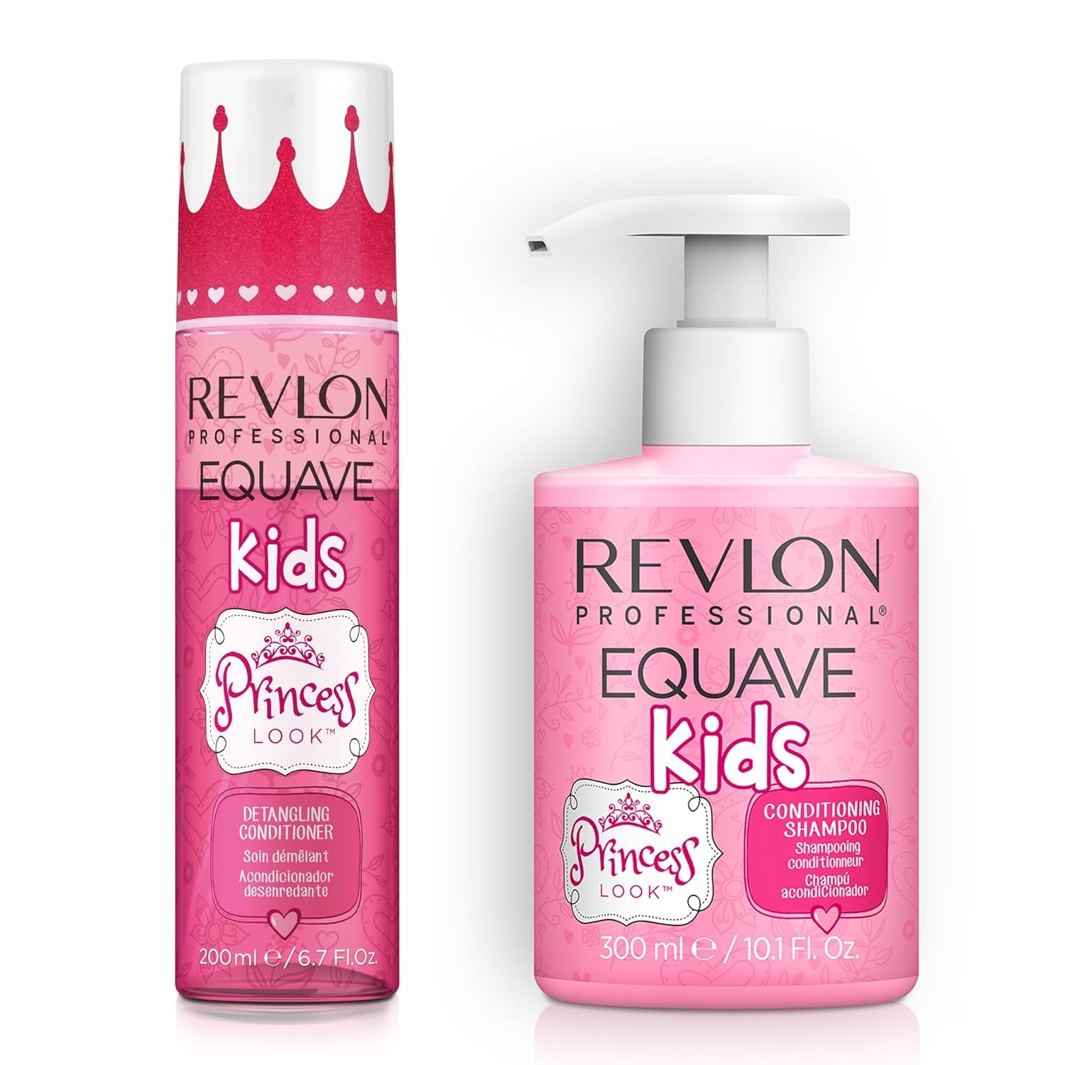 REVLON PROFESSIONAL Haarpflege-Set »Kids Princess Look Shampoo & Conditioner Pack 300ml + 200ml« Limited Edition