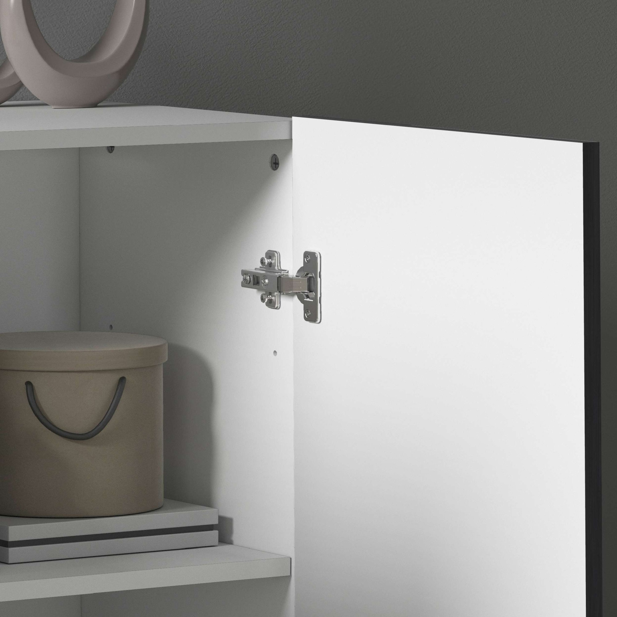 INOSIGN Aktenschrank »Coro, Mehrzweckschrank, Büroschrank mit 2 Türen«, & verstellbare Einlegeböden, Höhe 86 oder 166 cm, Made in Italy