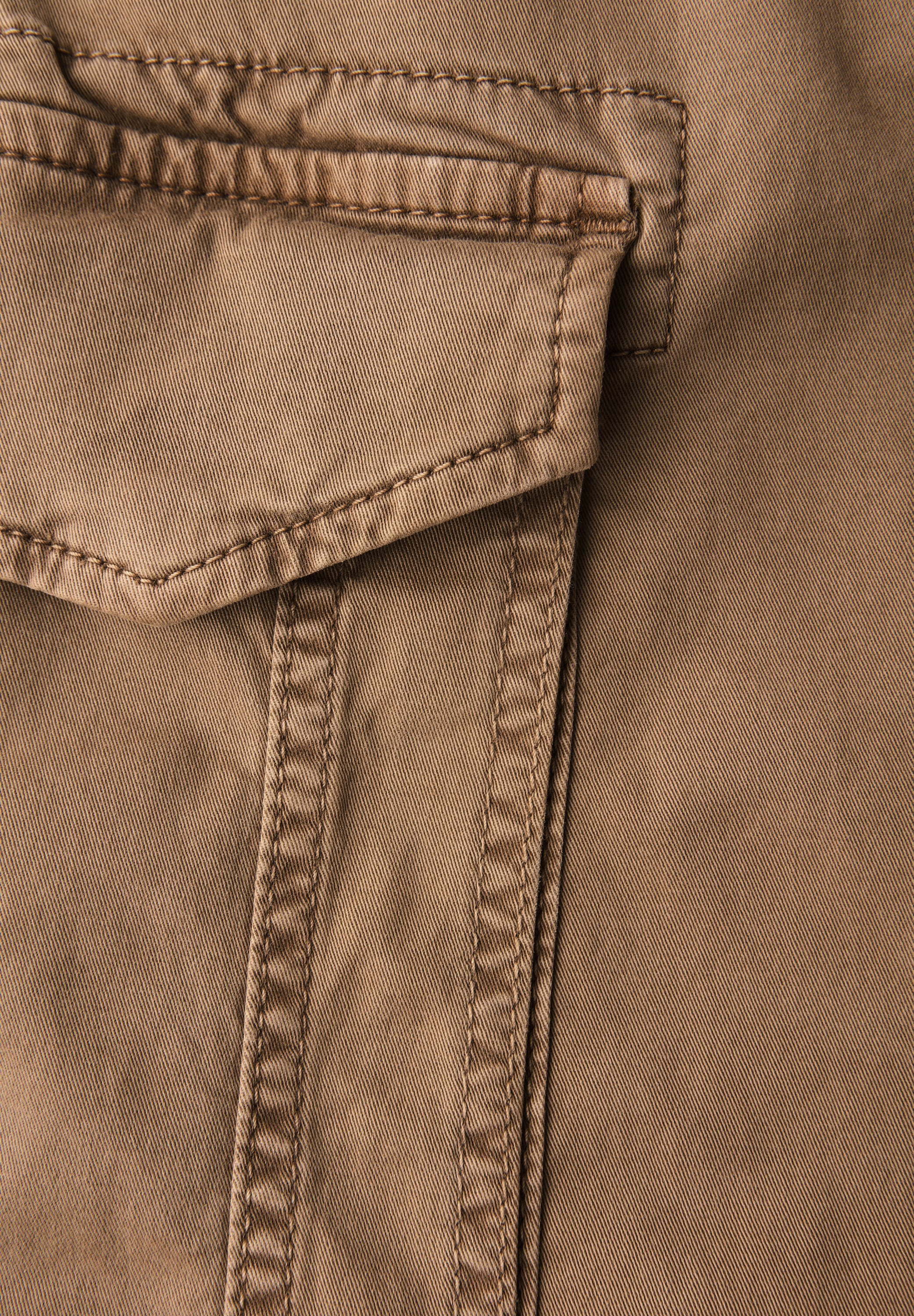 STREET ONE MEN Cargohose, aus Baumwolle mit Stretchanteil