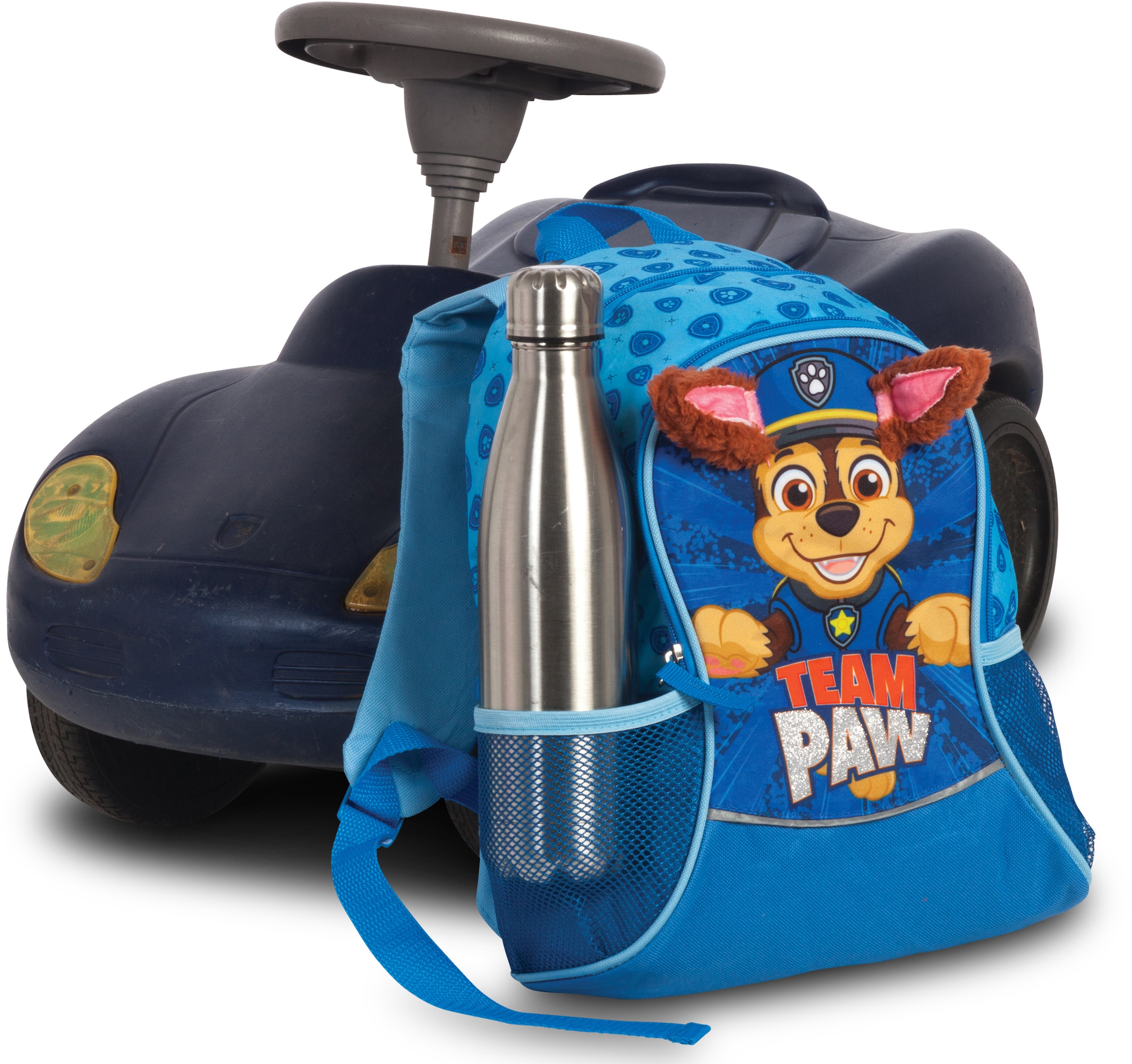 fabrizio® Kinderrucksack »Viacom Paw Patrol, marineblau«, reflektierende  Streifen auf den Schultergurten-Floureszierende Flächen kaufen | BAUR