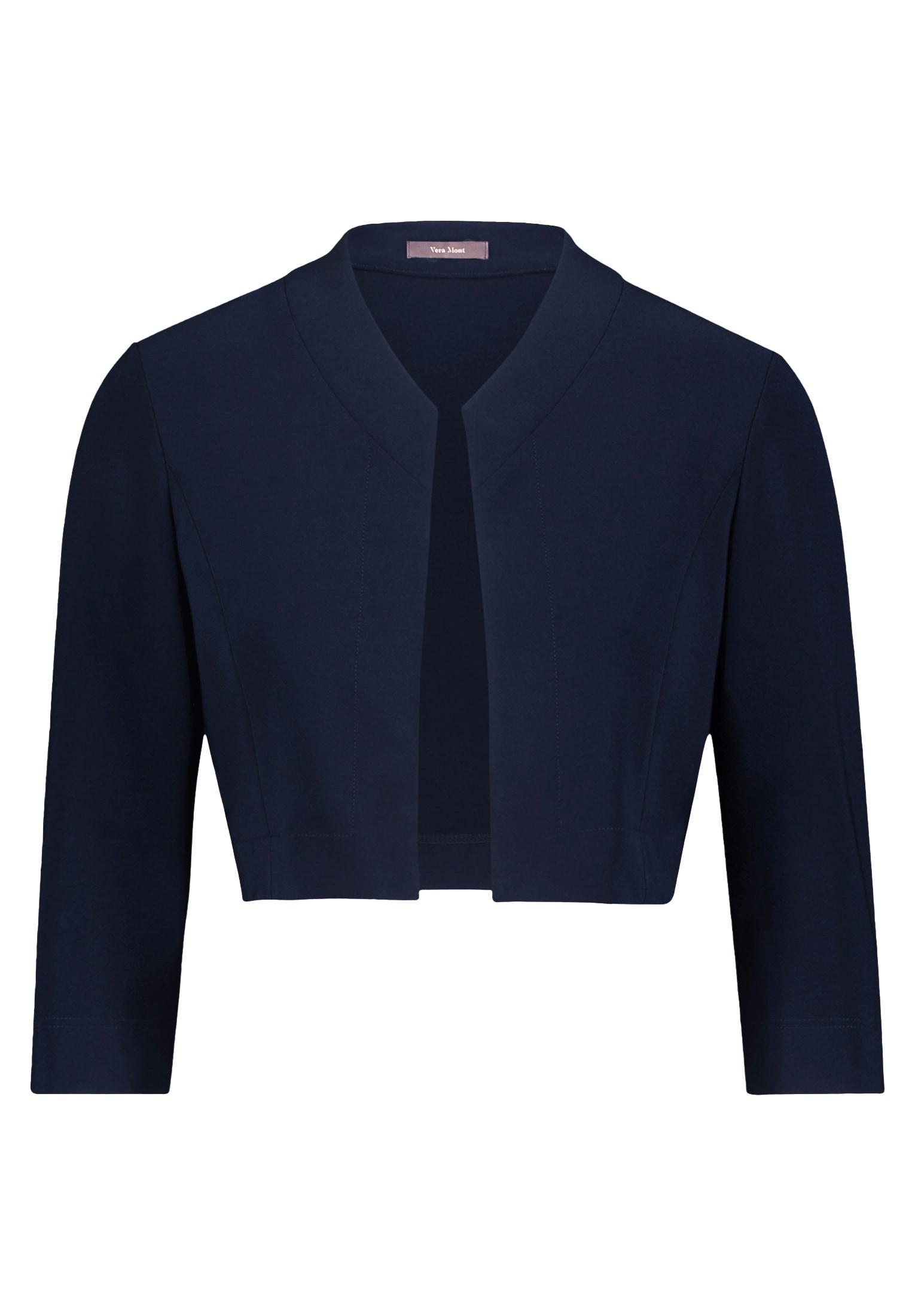 Vera Mont Sweatjacke »Vera Mont Damen Bolero-Jacke figurbetont«, Nahtführung