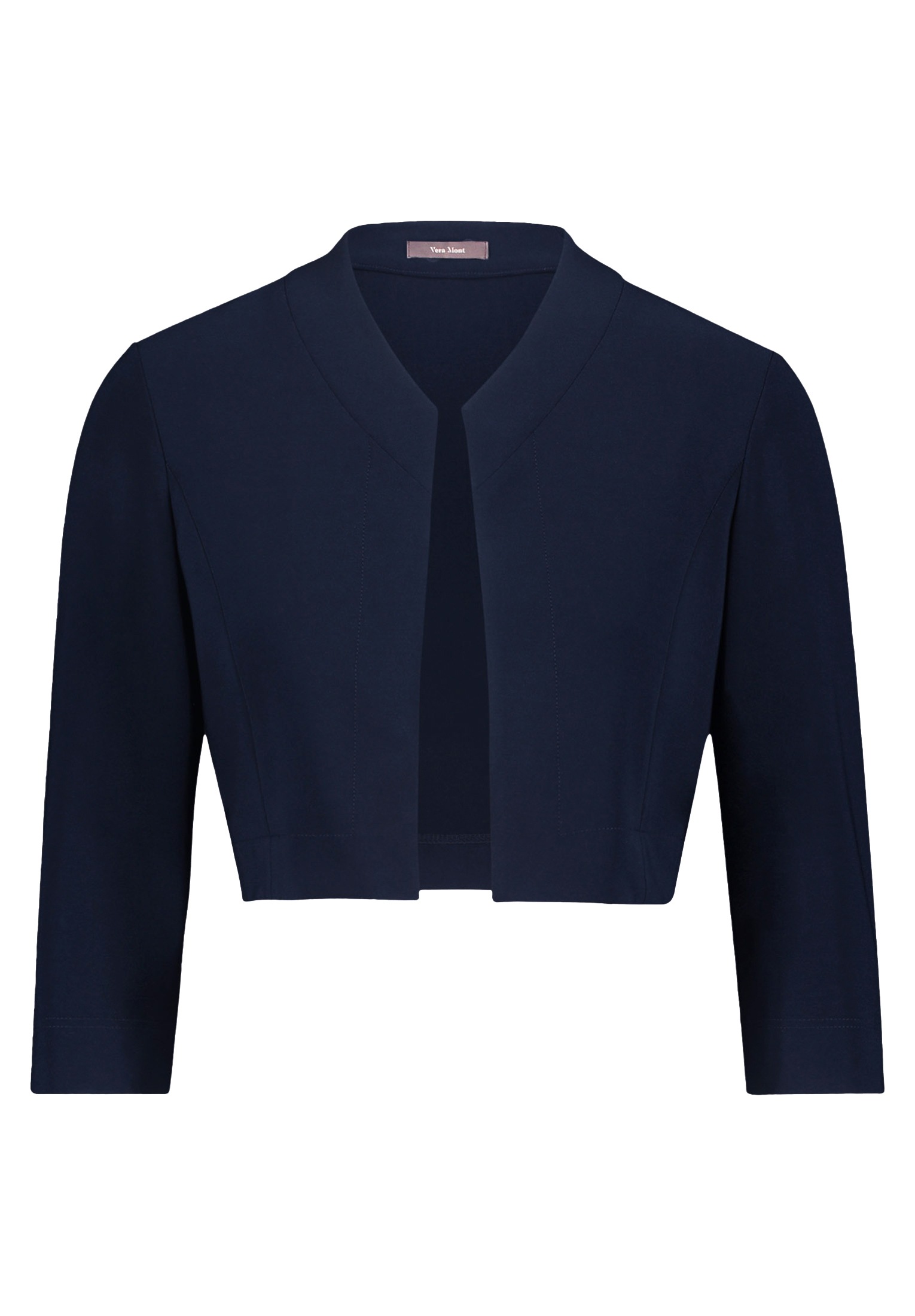 Vera Mont Sweatjacke "Vera Mont Damen Bolero-Jacke figurbetont", Nahtführun günstig online kaufen