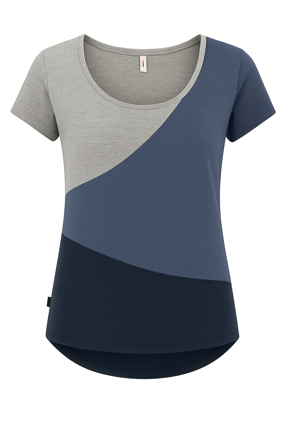 Ragwear Kurzarmshirt "MINT BLOCK O", mit Logo-Patches an Saum und Ärmel günstig online kaufen