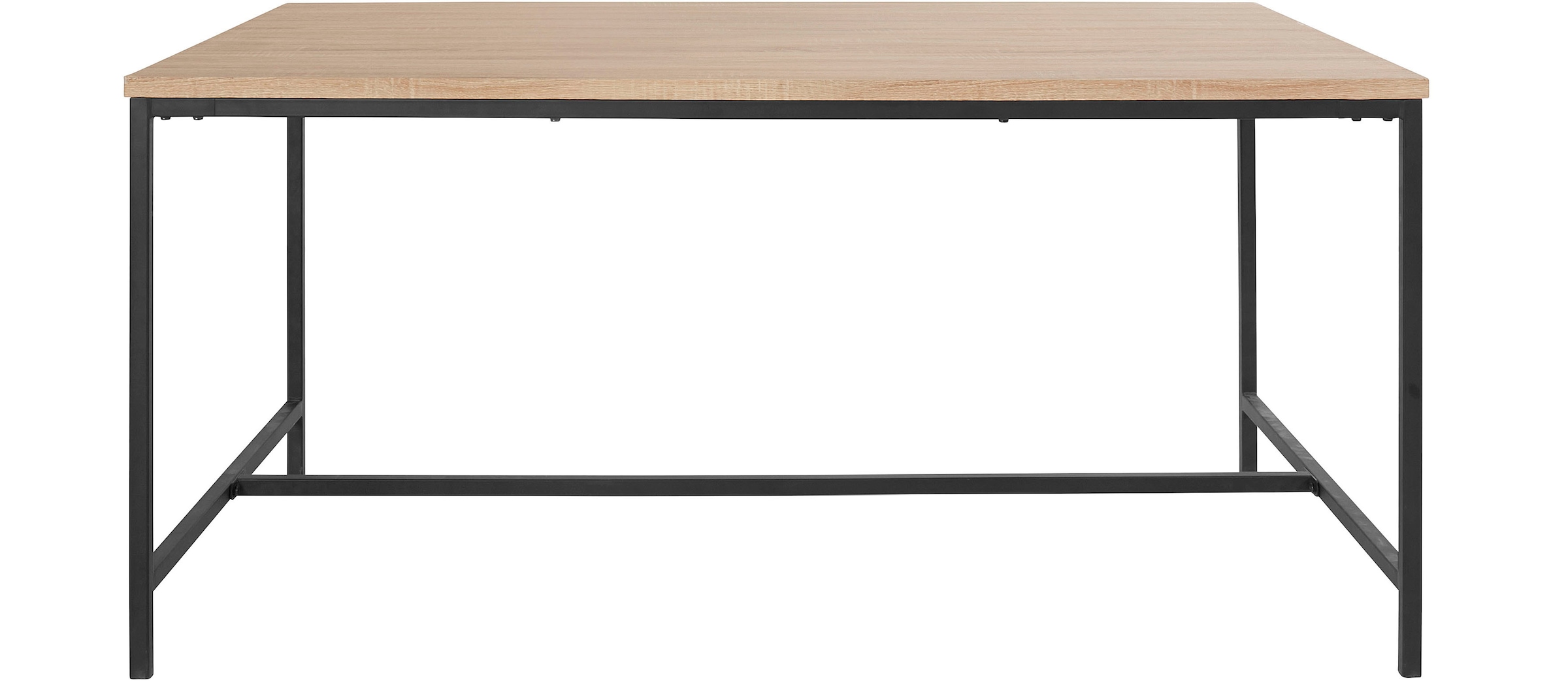 OTTO home "Vadum" 1 Stk. tlg. mit Tischplatte in einer Holzoptik und fühlbare Struktur, Höhe 76 cm