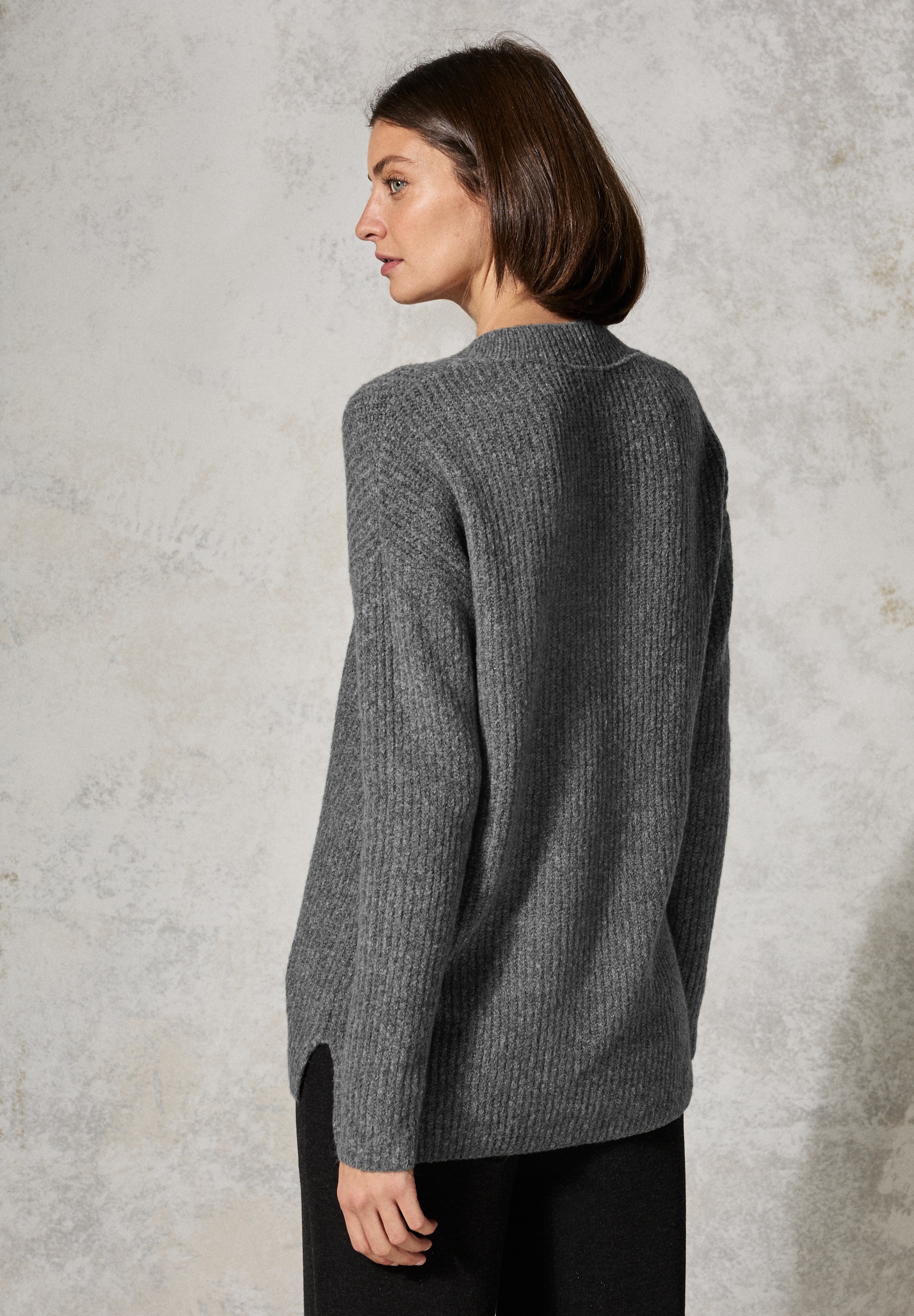 Cecil Strickpullover, mit V-Ausschnitt