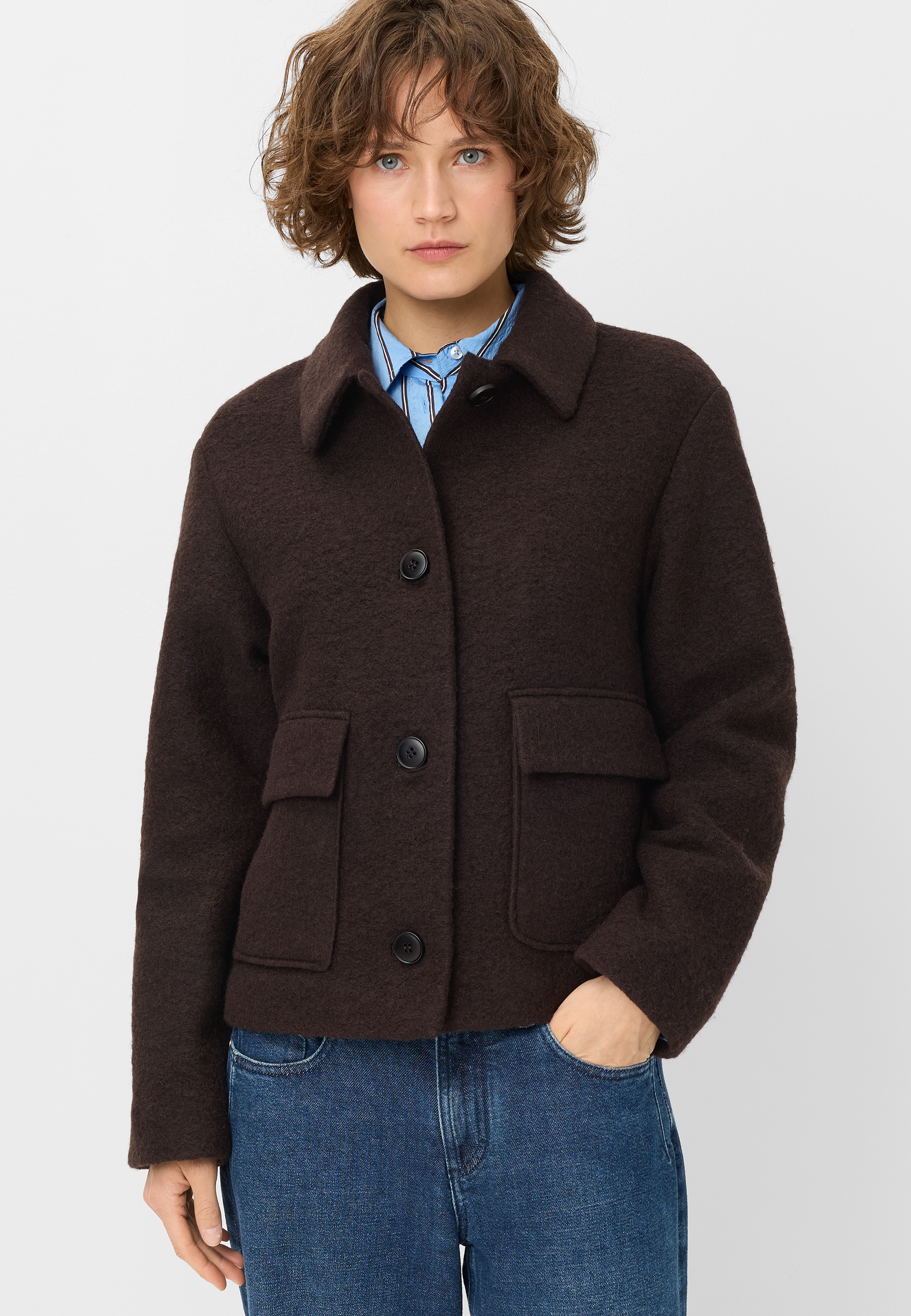 Fuchs Schmitt Wollmischung, Regular Fit
