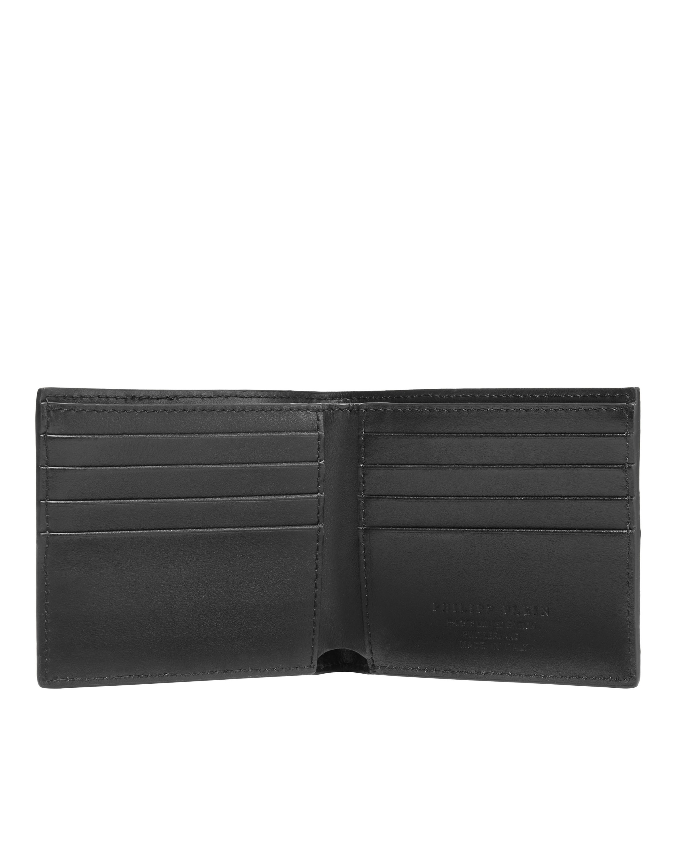 PHILIPP PLEIN Clutch »Monogram Mit Schmucksteinen«