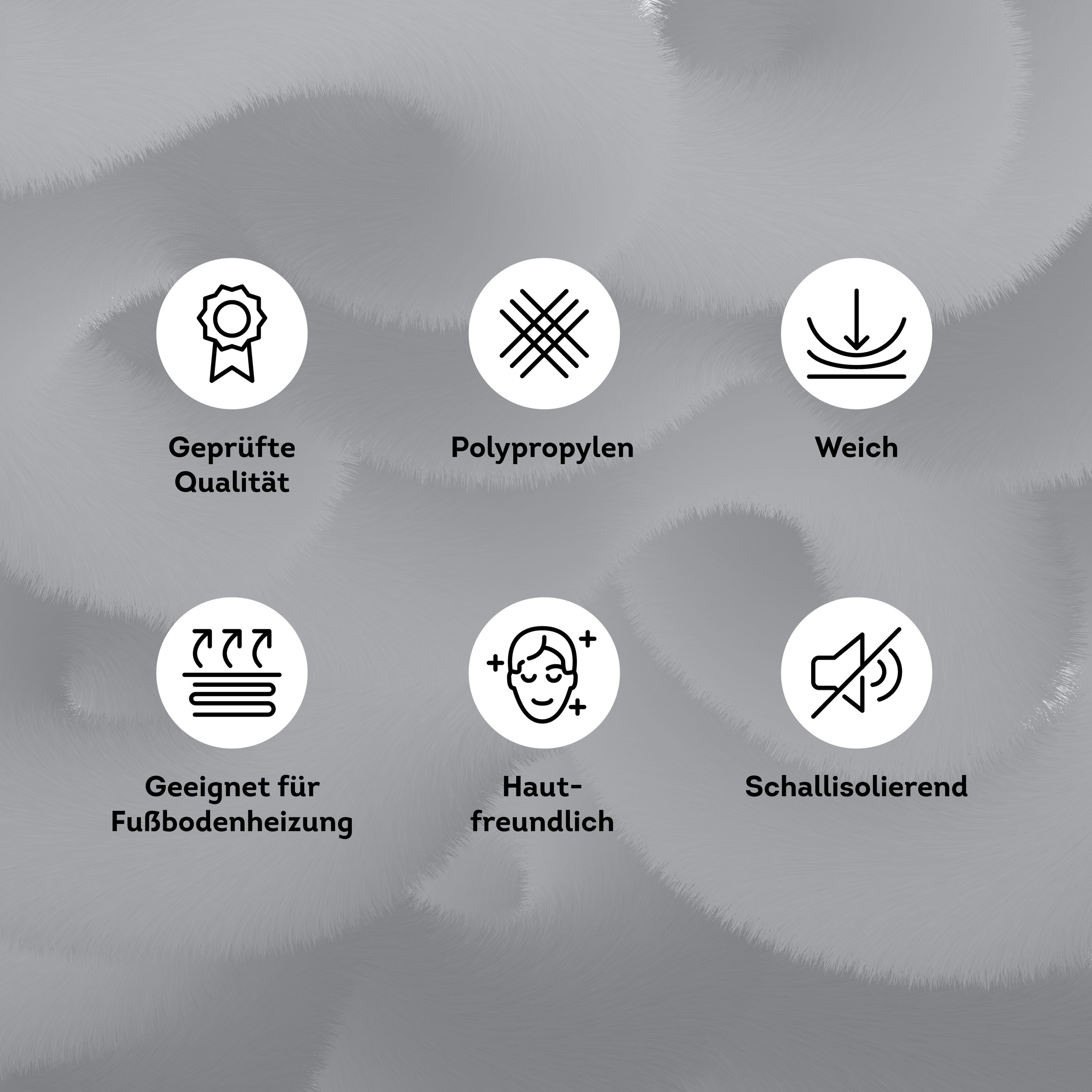 Thumbnail - my home Teppich "Lummia, Schachbrett-Design in Hoch-Tief-Struktur" rechteckig 9 mm Höhe 3D-Effekt, softer Kurzflor, pfle...