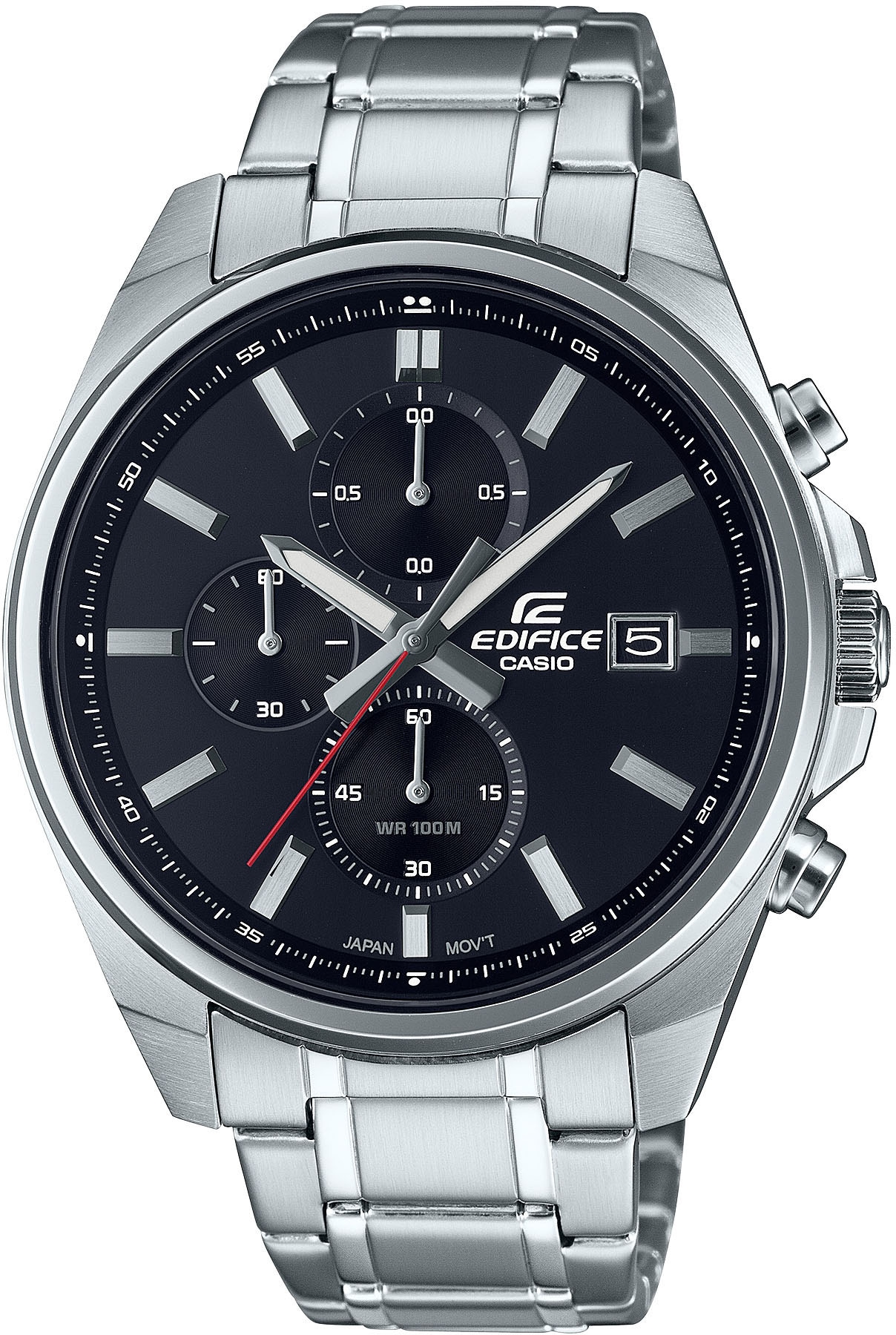 Chronograph »EFV-610D-1AVUEF«, Quarzuhr, Armbanduhr, Herrenuhr, Stoppfunktion, bis 10...