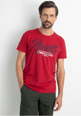 Petrol Industries T-Shirt, mit Markenprint vorne kaufen