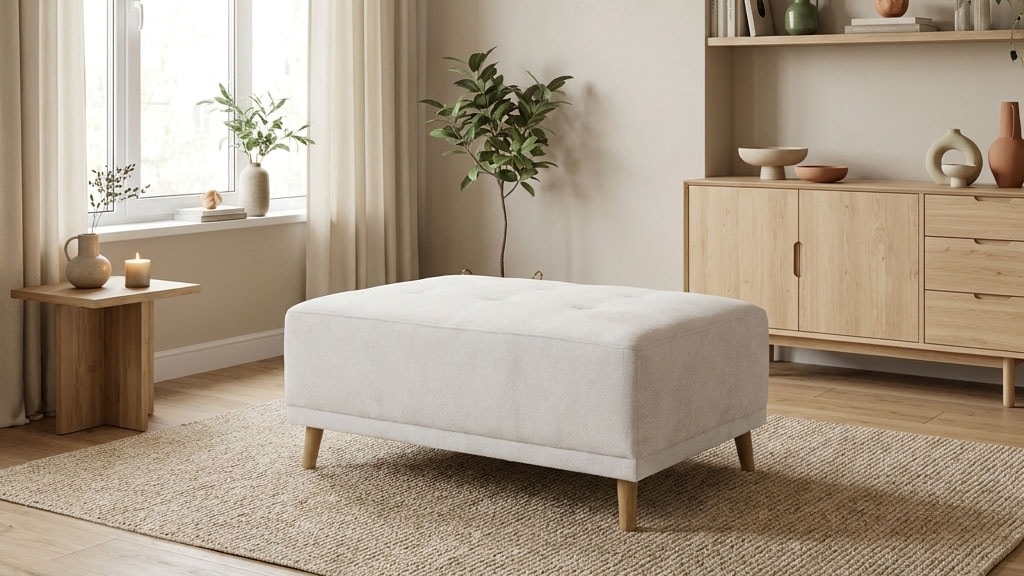 OTTO home "Greve" Polsterhocker Greve passend zum Sofa, Breite 104 cm