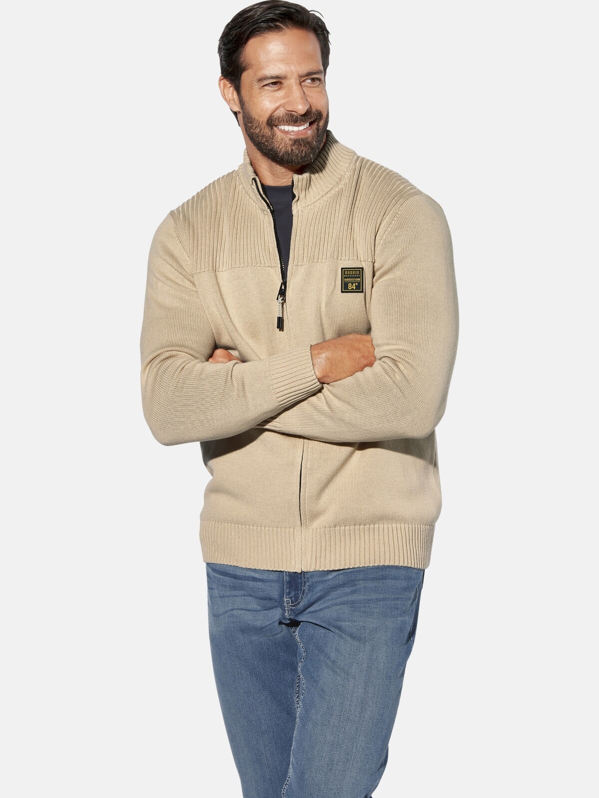 Jan Vanderstorm Strickjacke "Strickjacke BJORNSTAD" günstig online kaufen