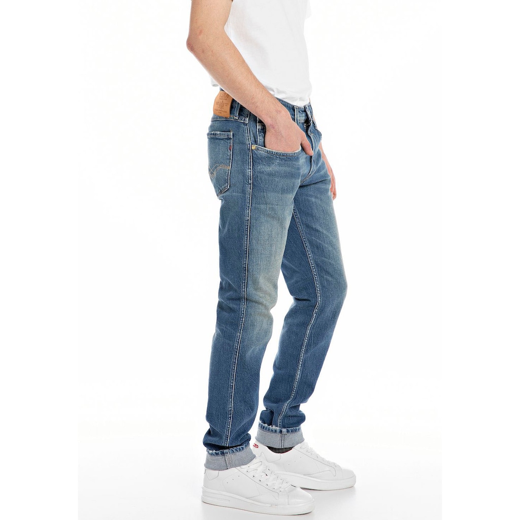 Replay Slim-fit-Jeans »ANBASS HYPERFLEX BIO«