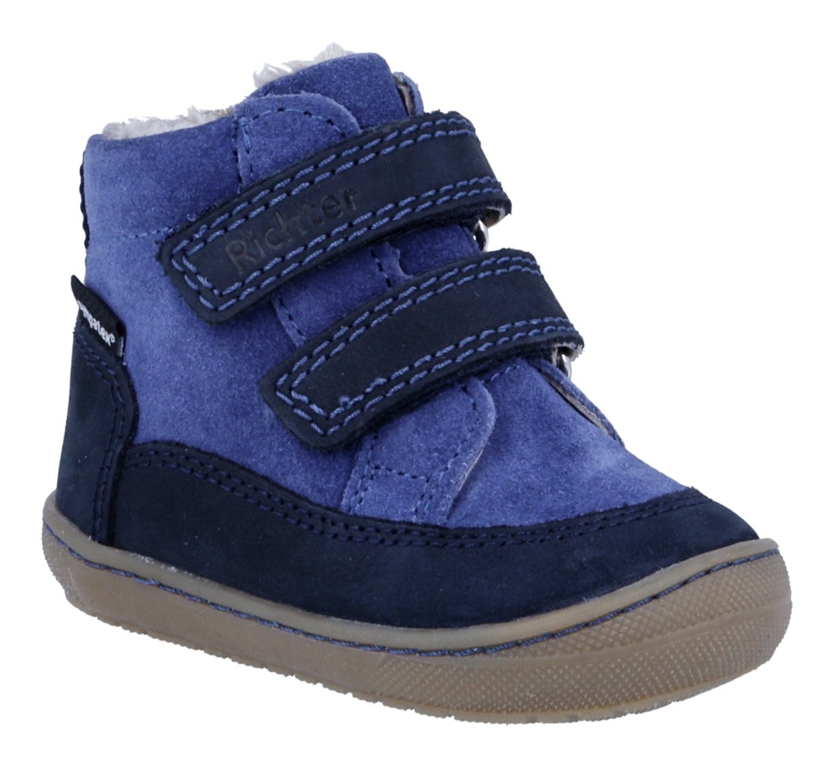 Richter Lauflernschuh "Maxi WMS: Mittel" Winterschuh mit WMS und Warmfutter, Größenschablone zum Download