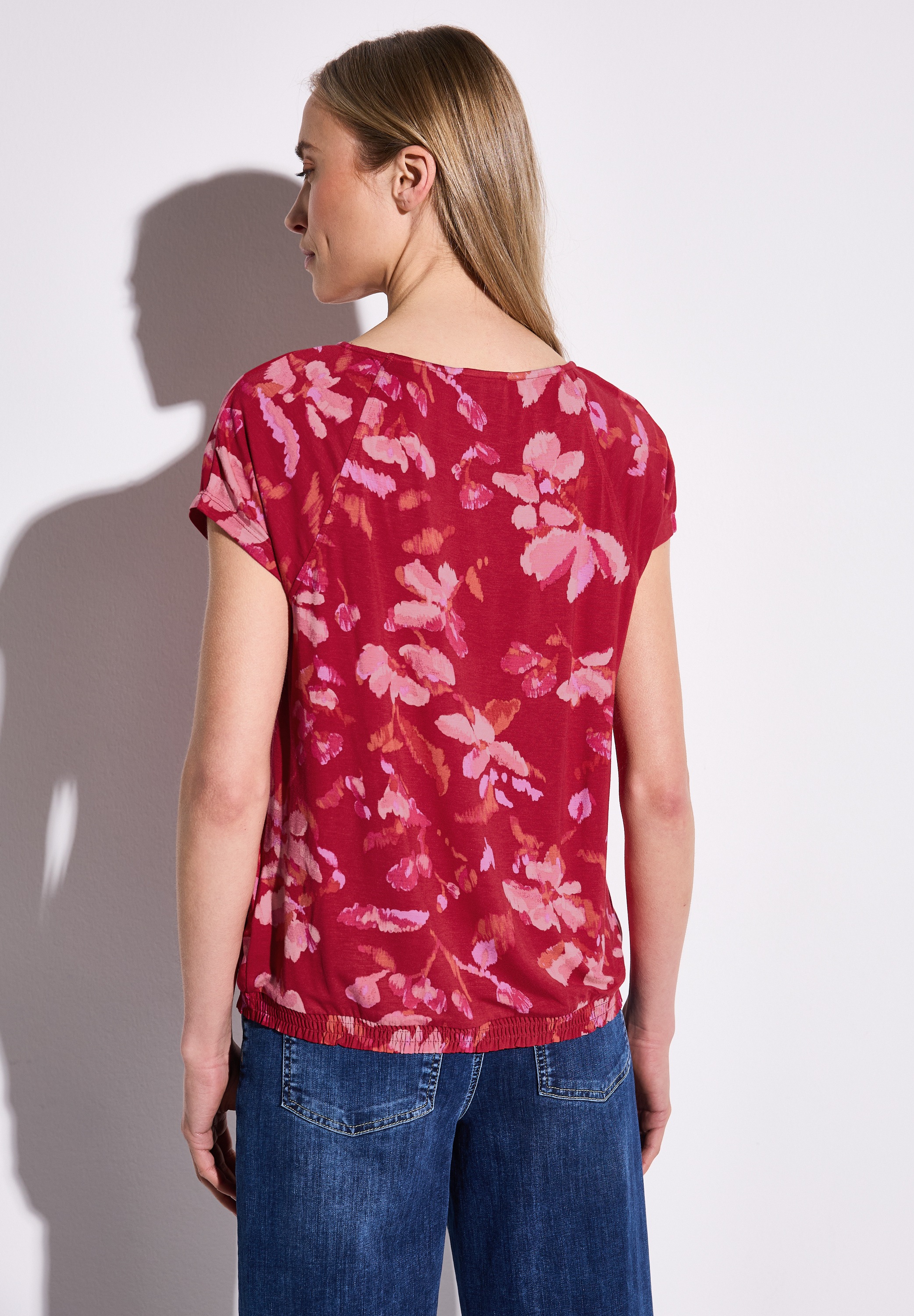 STREET ONE Print-Shirt, mit floralem Muster günstig online kaufen