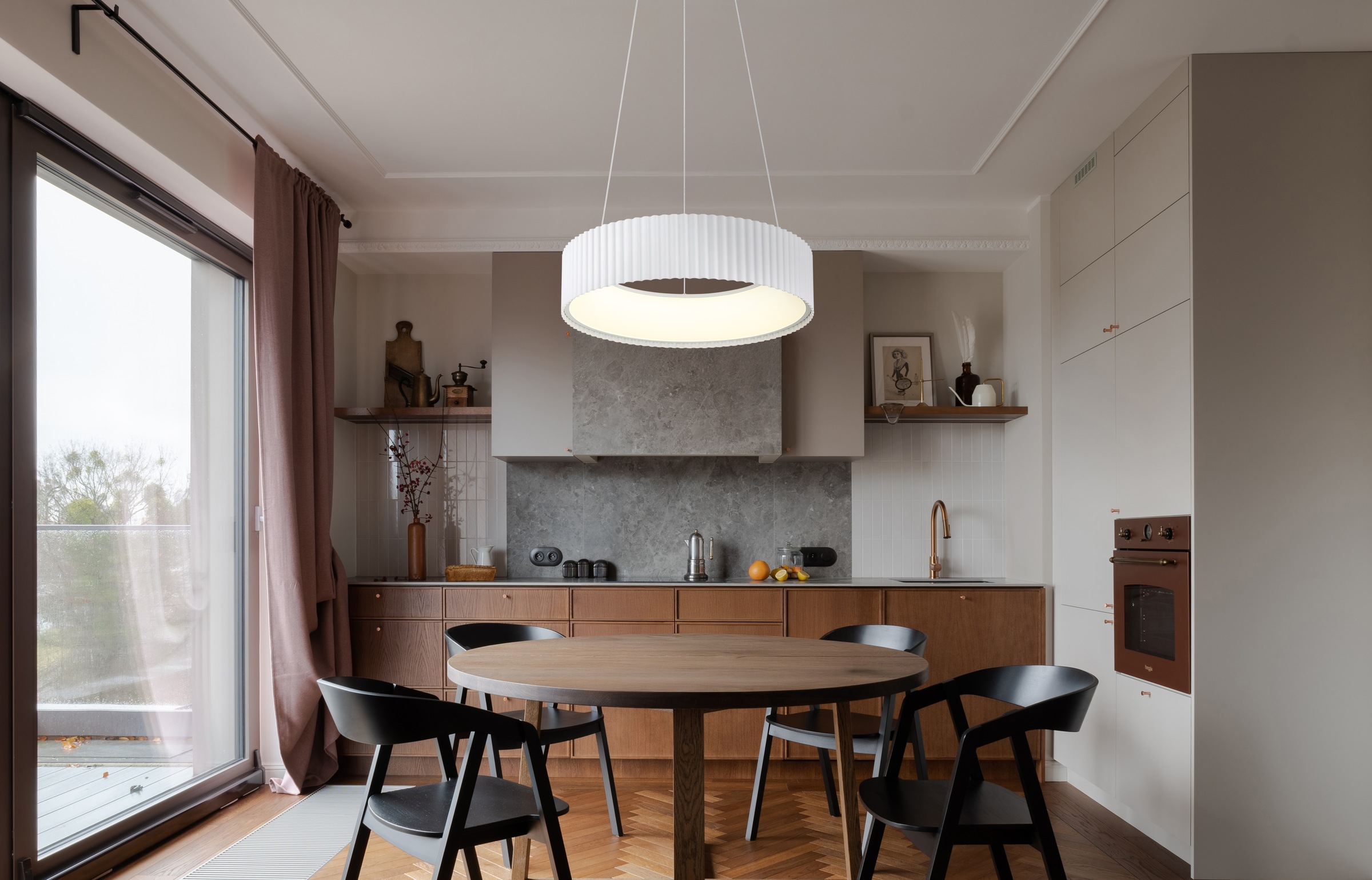 GLOBO LIGHTING Hängeleuchte »KEMP« LED-Modul 1 Stk. Weiß matte Hängeleuchte mit Acryl opal und Memoryfunktion