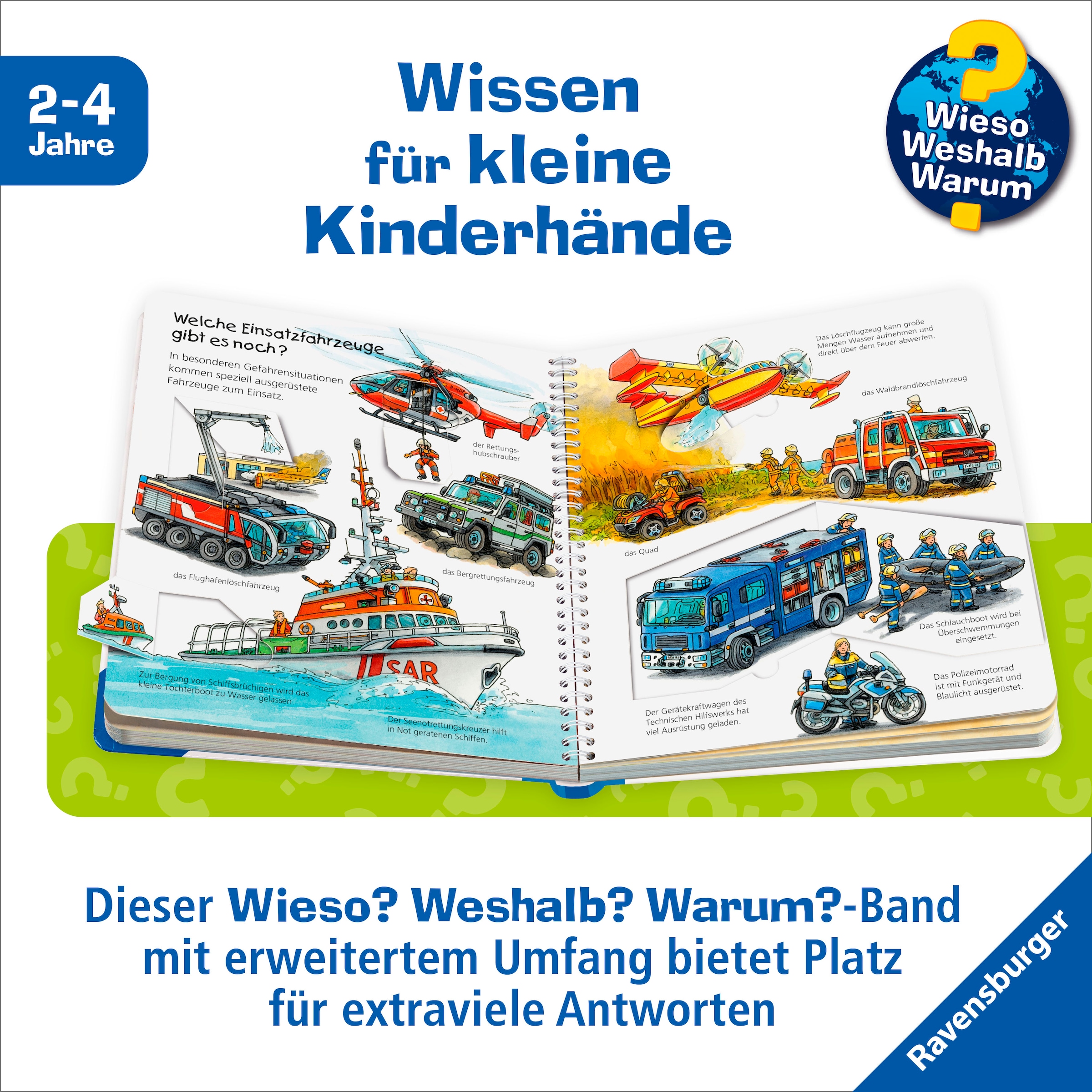 Ravensburger Buch »Mein junior-Lexikon: Fahrzeuge - Wieso? Weshalb? Warum?«, Made in Europe