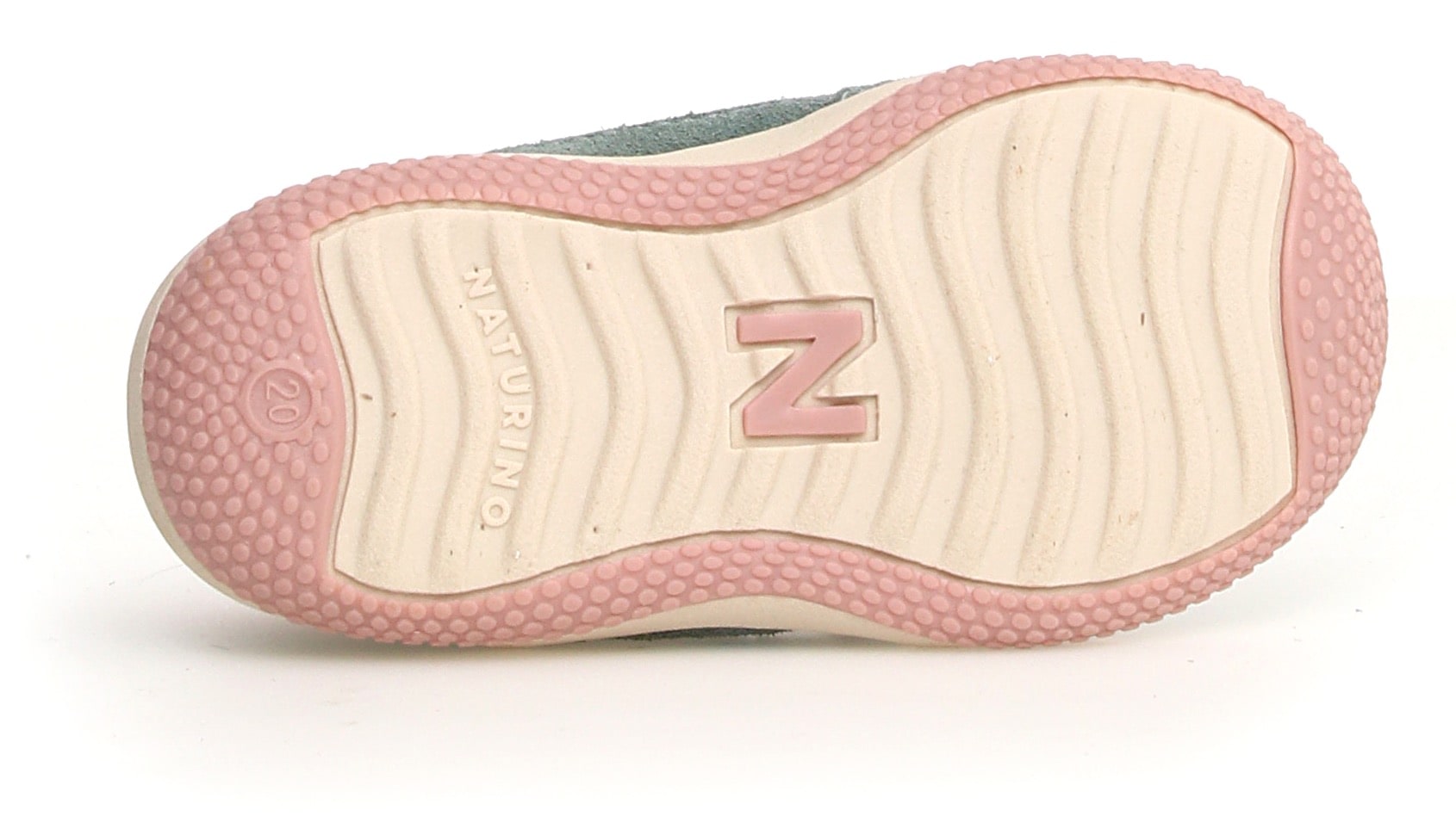 Naturino Sneaker »GO VL«, Freizeitschuh mit Farbeinsatz, Größenschablone zum Download
