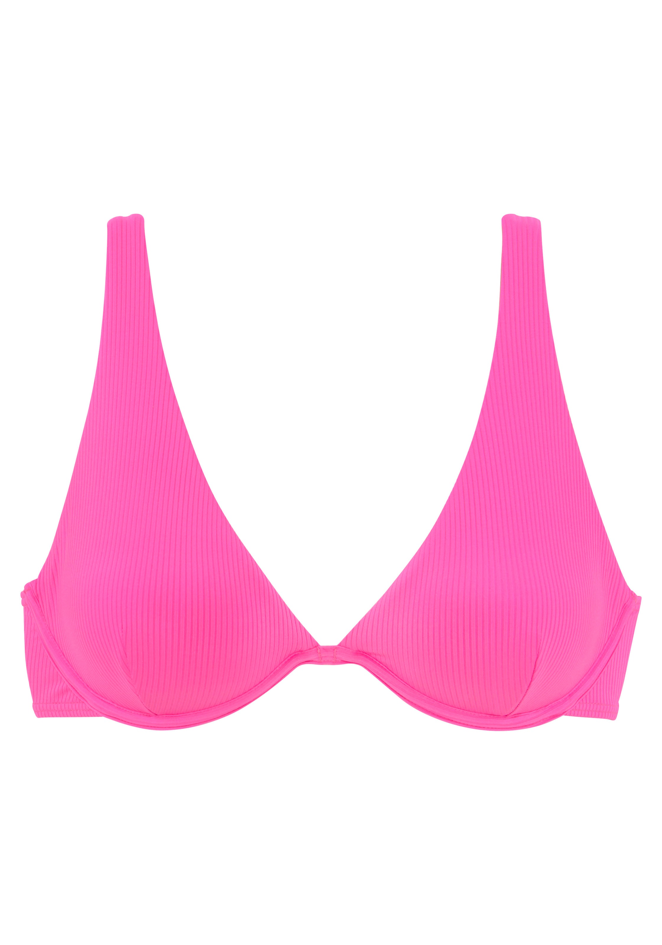 Venice Beach Bügel-Bikini-Top "Lucky", aus gerippter Strukturware günstig online kaufen
