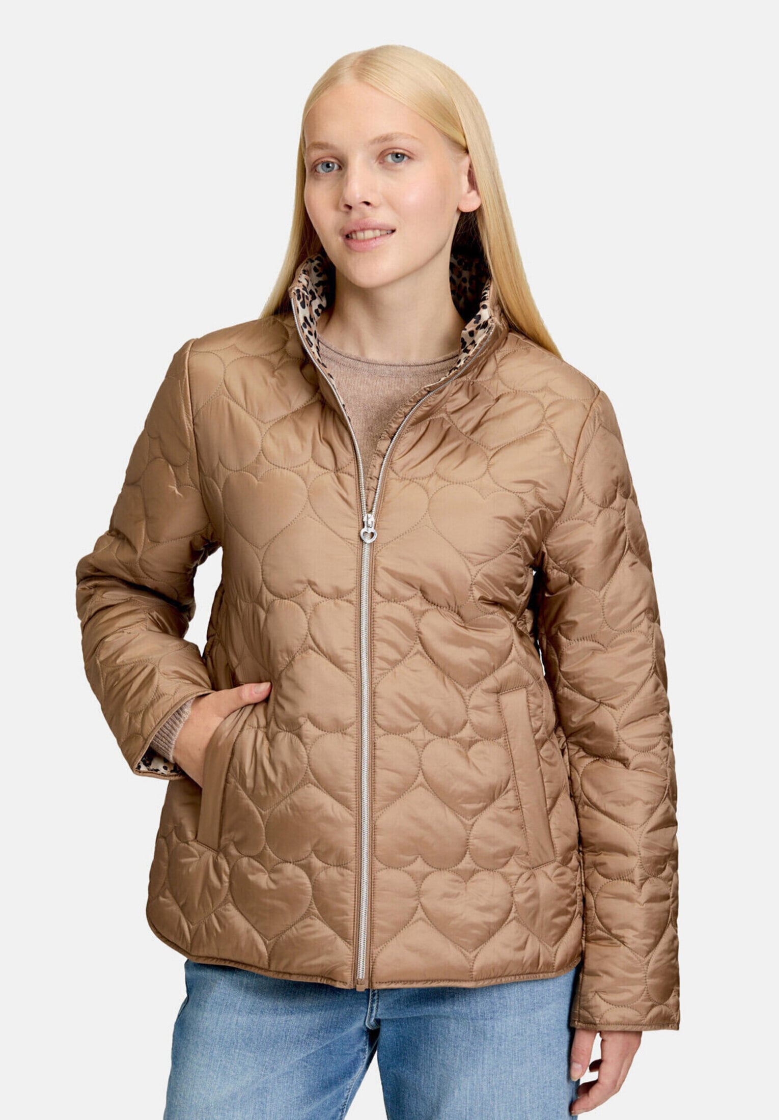 Cartoon Outdoorjacke »Damen mit Steppungen«