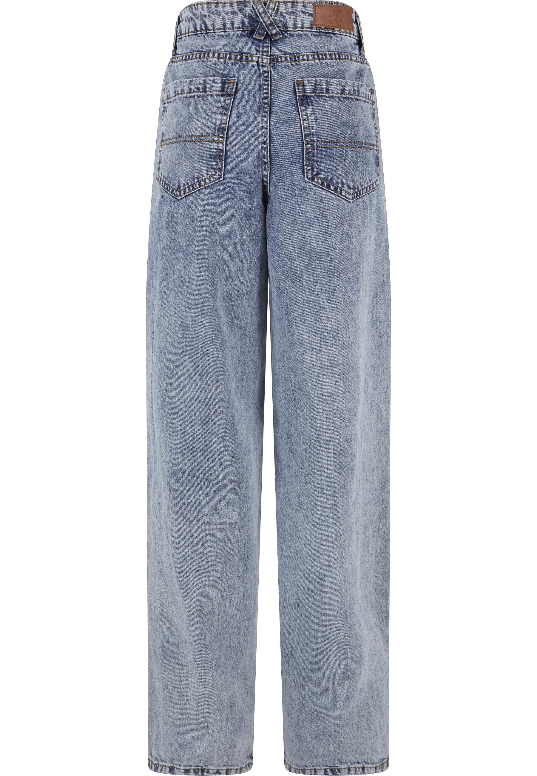 URBAN CLASSICS Bequeme Jeans »Urban Classics Damen Ladies Wide Leg Slit Denim«