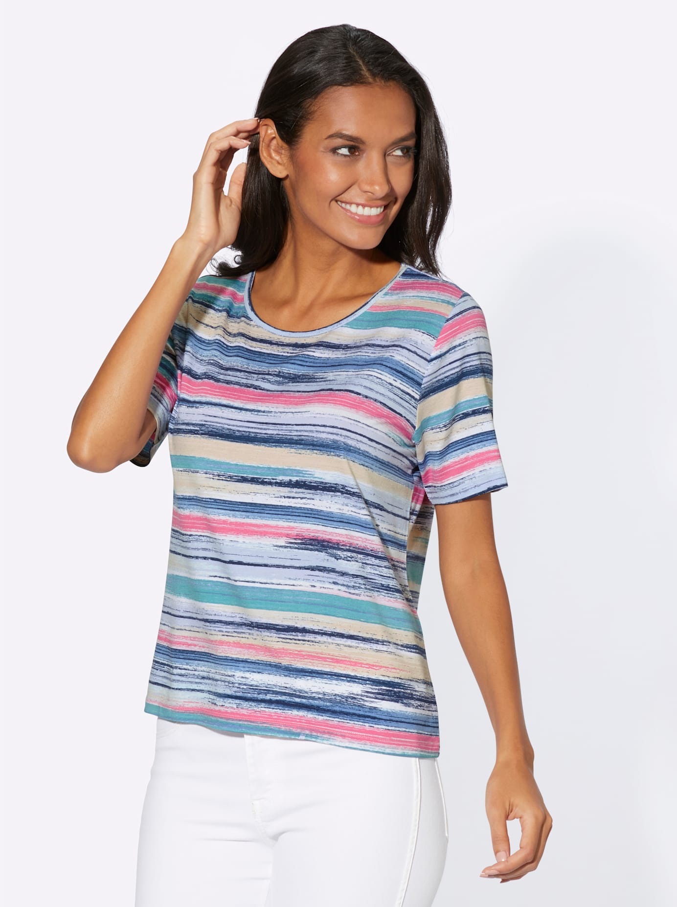 Casual Looks Kurzarmshirt "Shirt" 1 Stk. tlg. günstig online kaufen