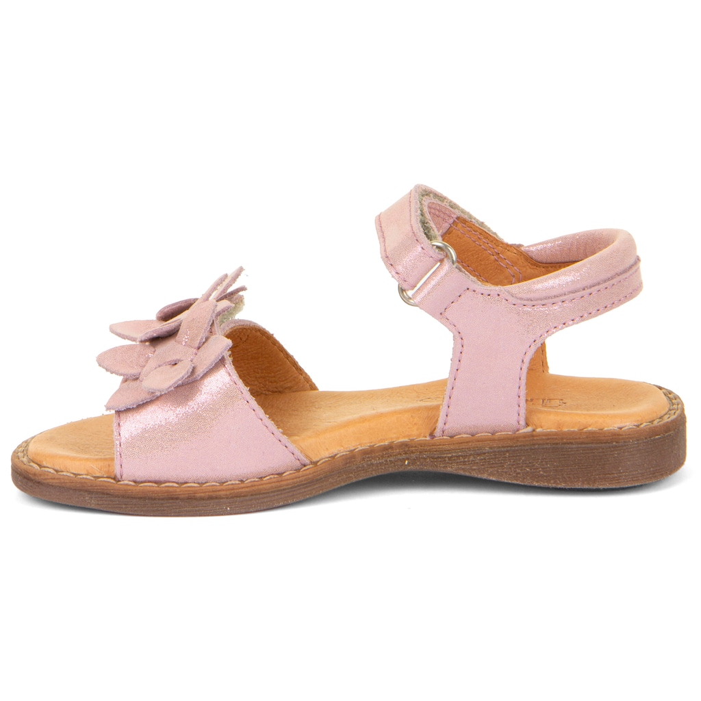 froddo® Sandale »Lore Flowers«, Sommerschuh, Klettschuh, Sandalette, mit zwei Klettverschlüsse