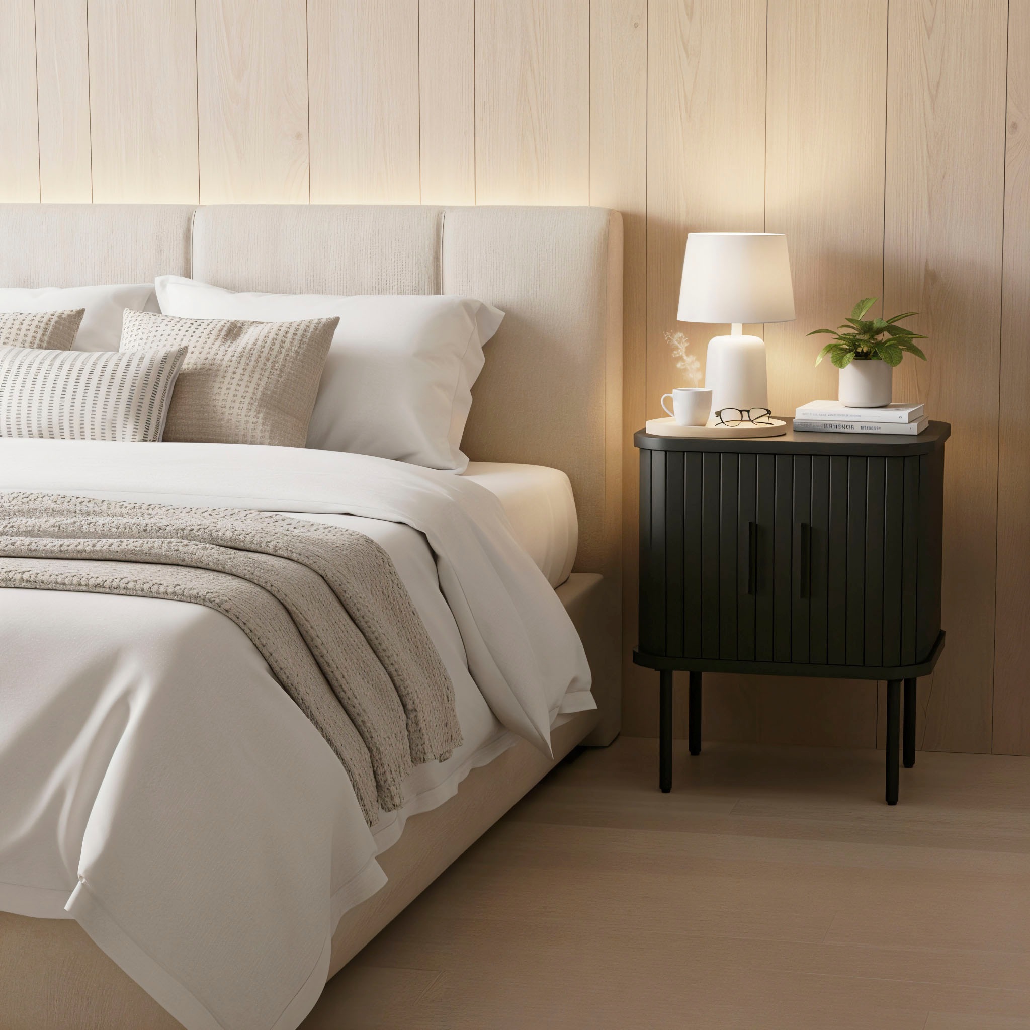 Home affaire Nachtkommode 2 Schiebetüren günstig online kaufen