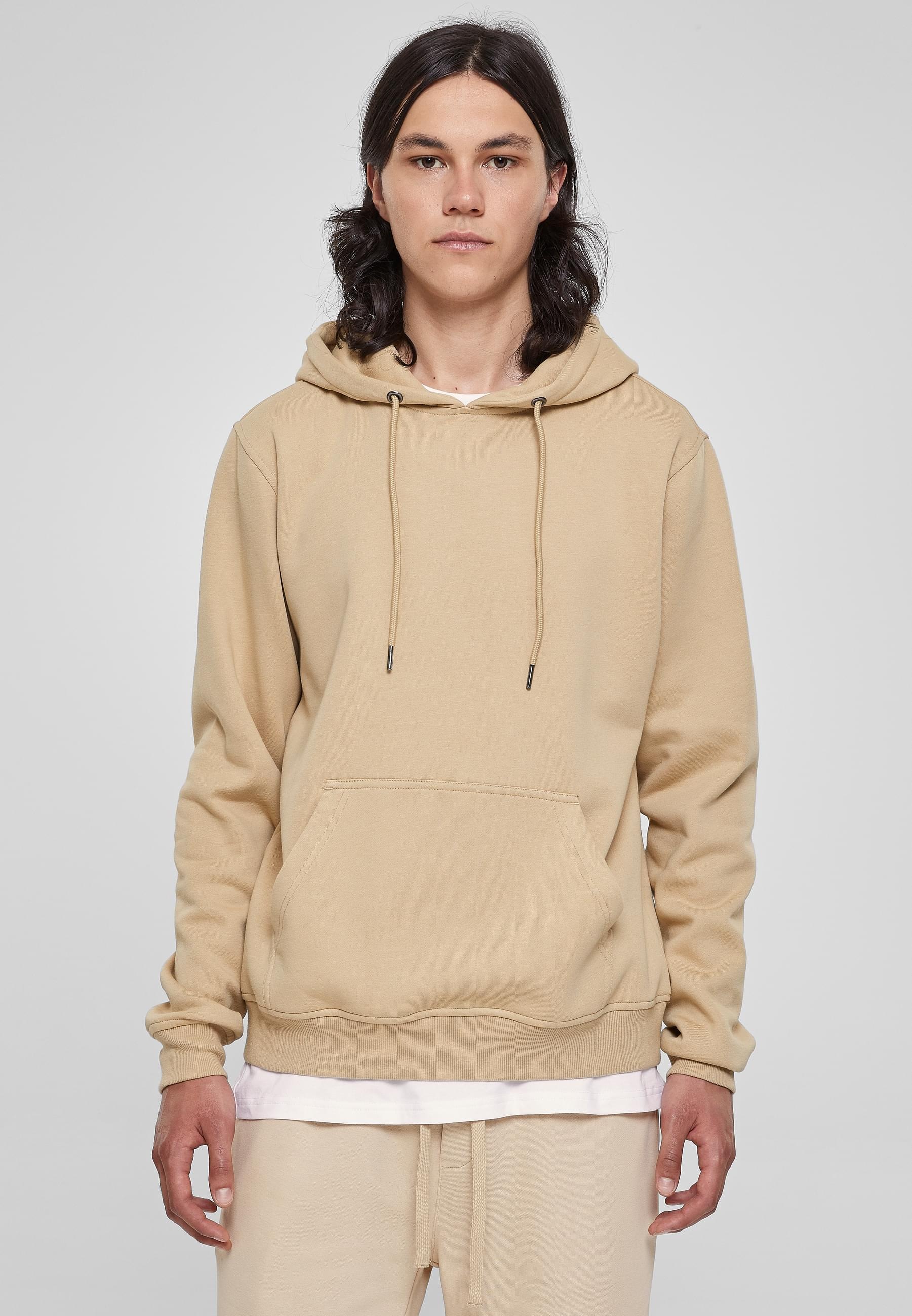 URBAN CLASSICS Kapuzensweatshirt »Urban Classics Herren Basic Terry Hoody«, (1 tlg.)