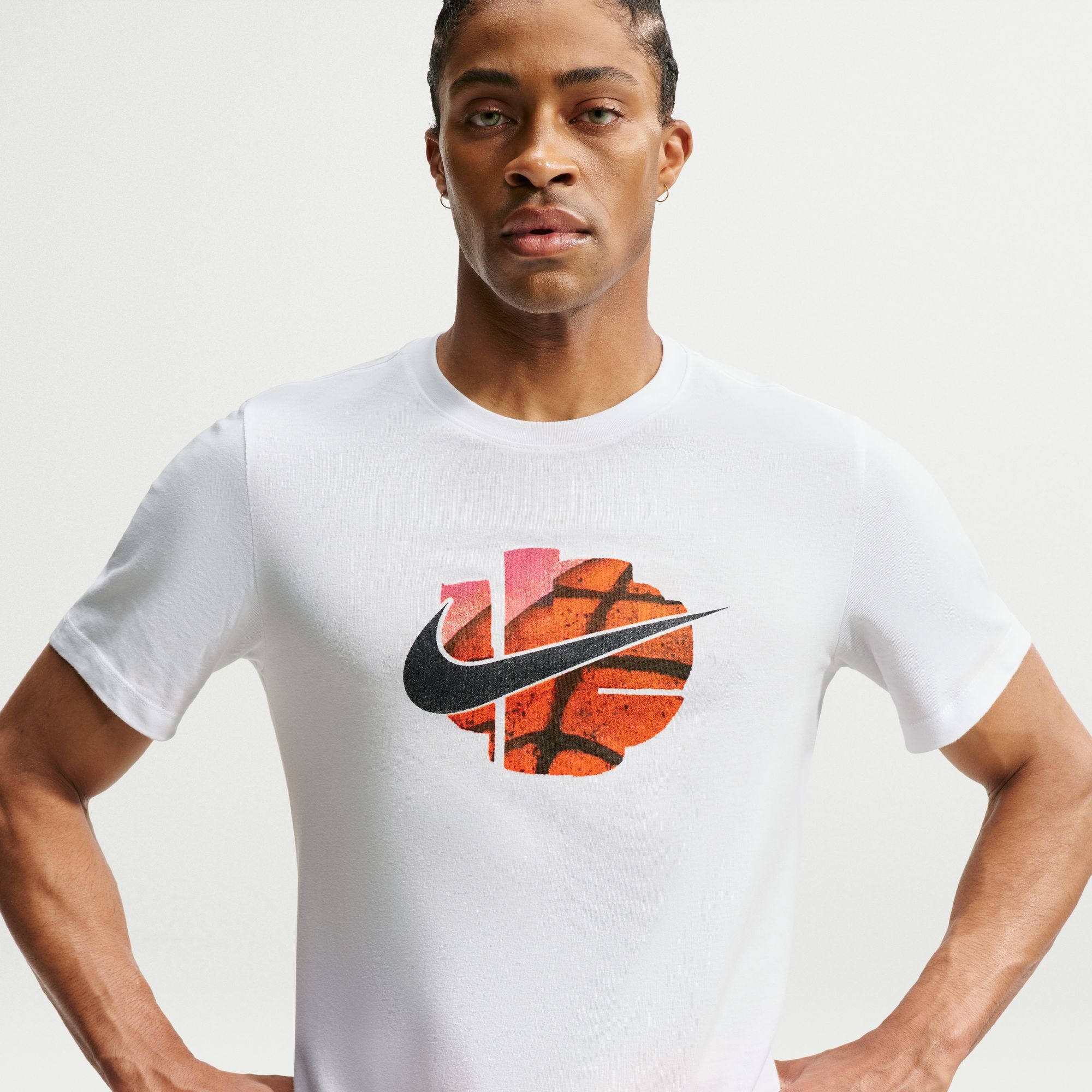 Nike T-Shirt »Nike Men's Basketball T-Shirt« mit Rundhalsausschnitt, aus Baumwolle, normale Länge
