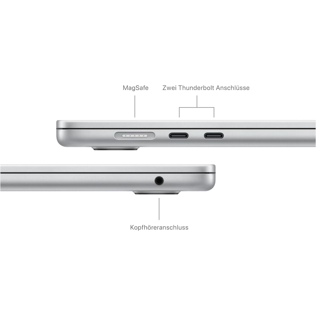 Apple Notebook »MacBook Air 15"«, 38,91 cm, / 15,3 Zoll, Apple, M3, 10-Core GPU, 512 GB SSD