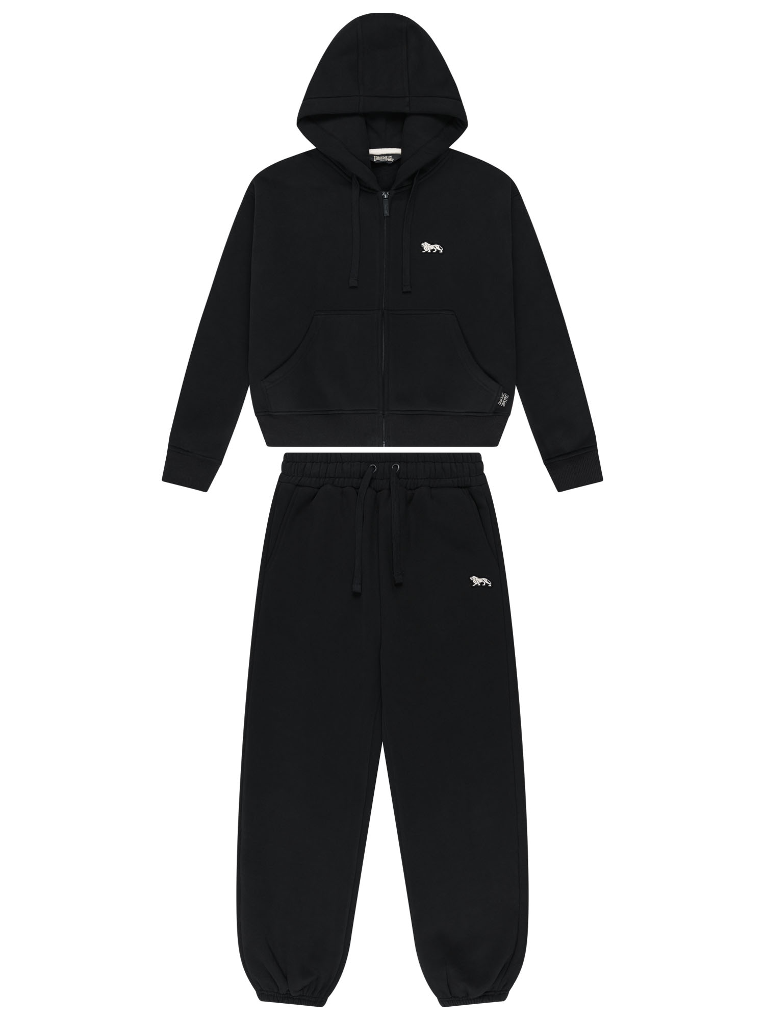 Lonsdale Trainingsanzug »SUNRIDGE« 2 für Erwachsene geeignet, aus Baumwolle und Polyester, bequeme Passform