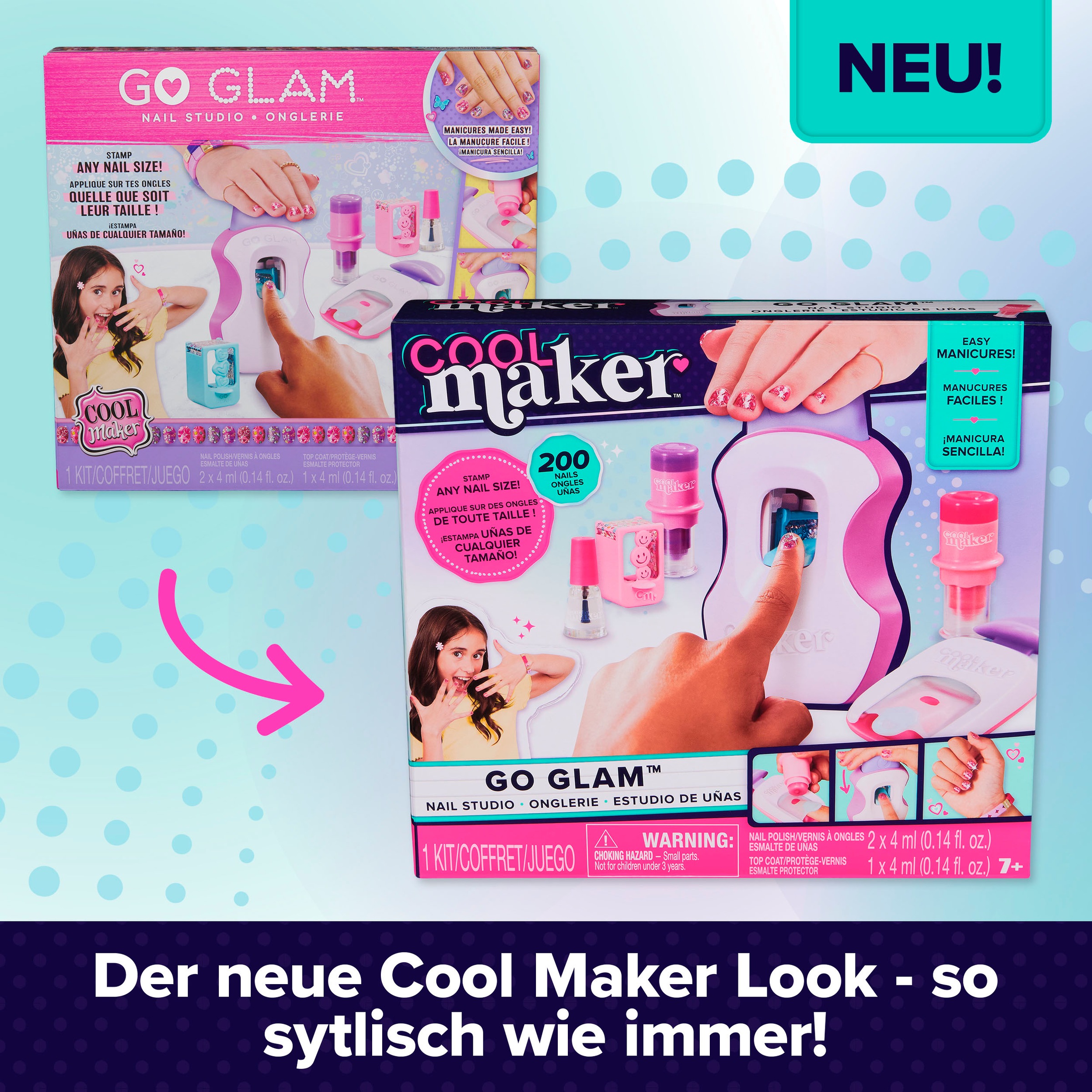 Spin Master Kreativset »Cool Maker Go Glam Nagelstudio«
