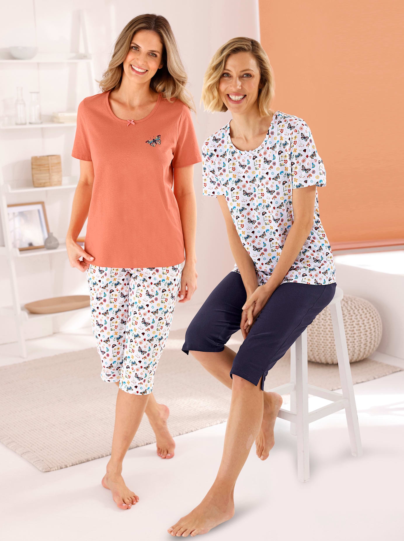 wäschepur Capri-Pyjama günstig online kaufen