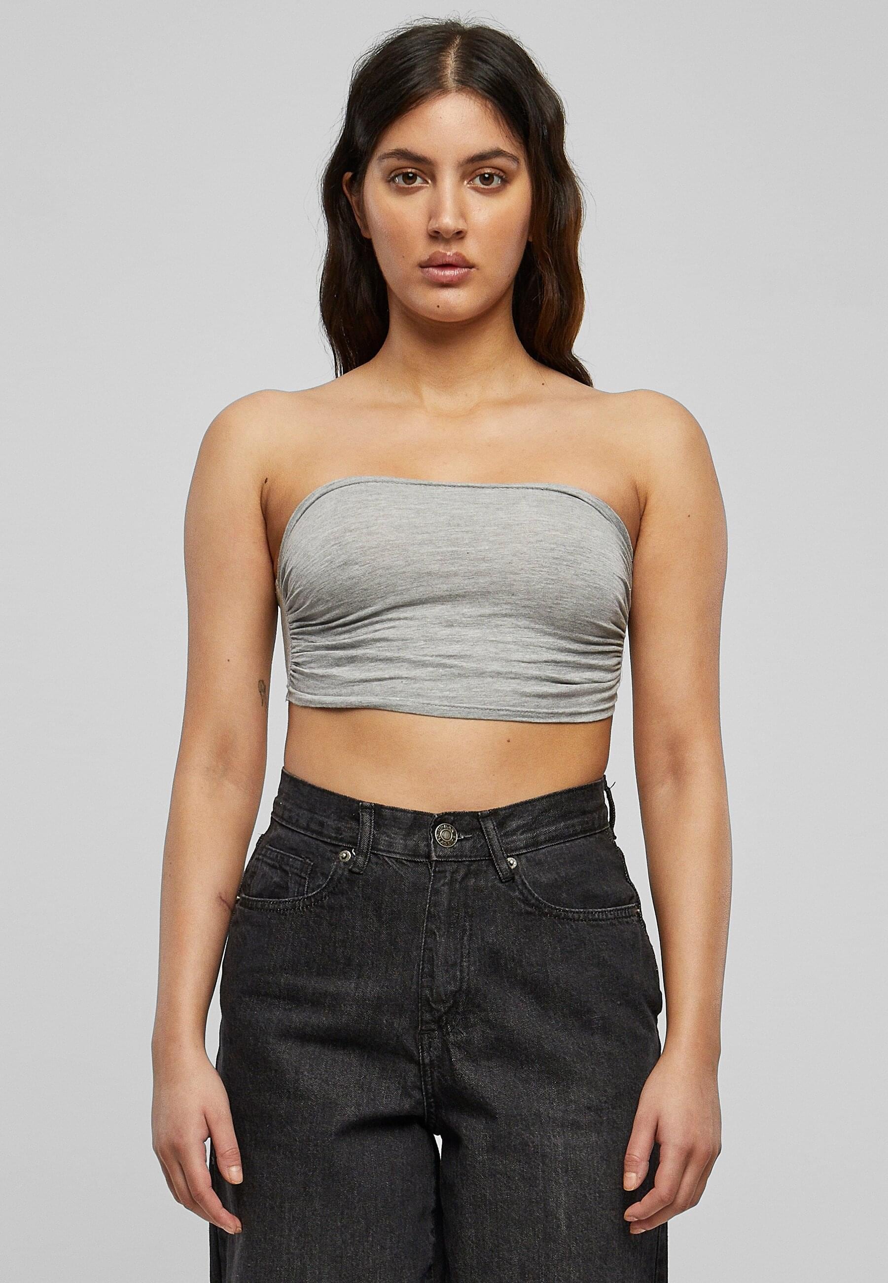 URBAN CLASSICS Bügelloser BH »Urban Classics Damen Ladies Bandeau Top«