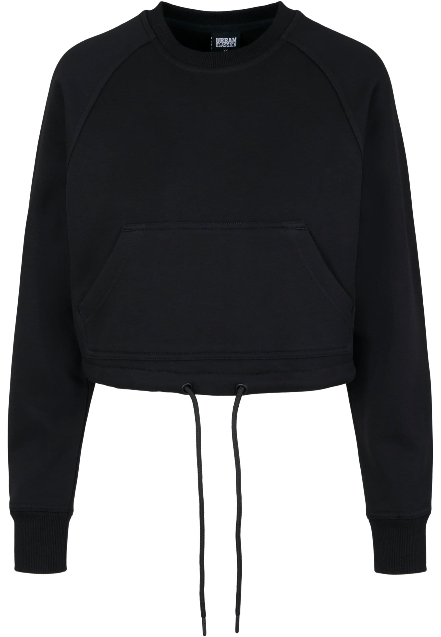 URBAN CLASSICS Sweatshirt »Urban Classics Damen Ladies Oversized Short Raglan Crew«, (1 tlg.)