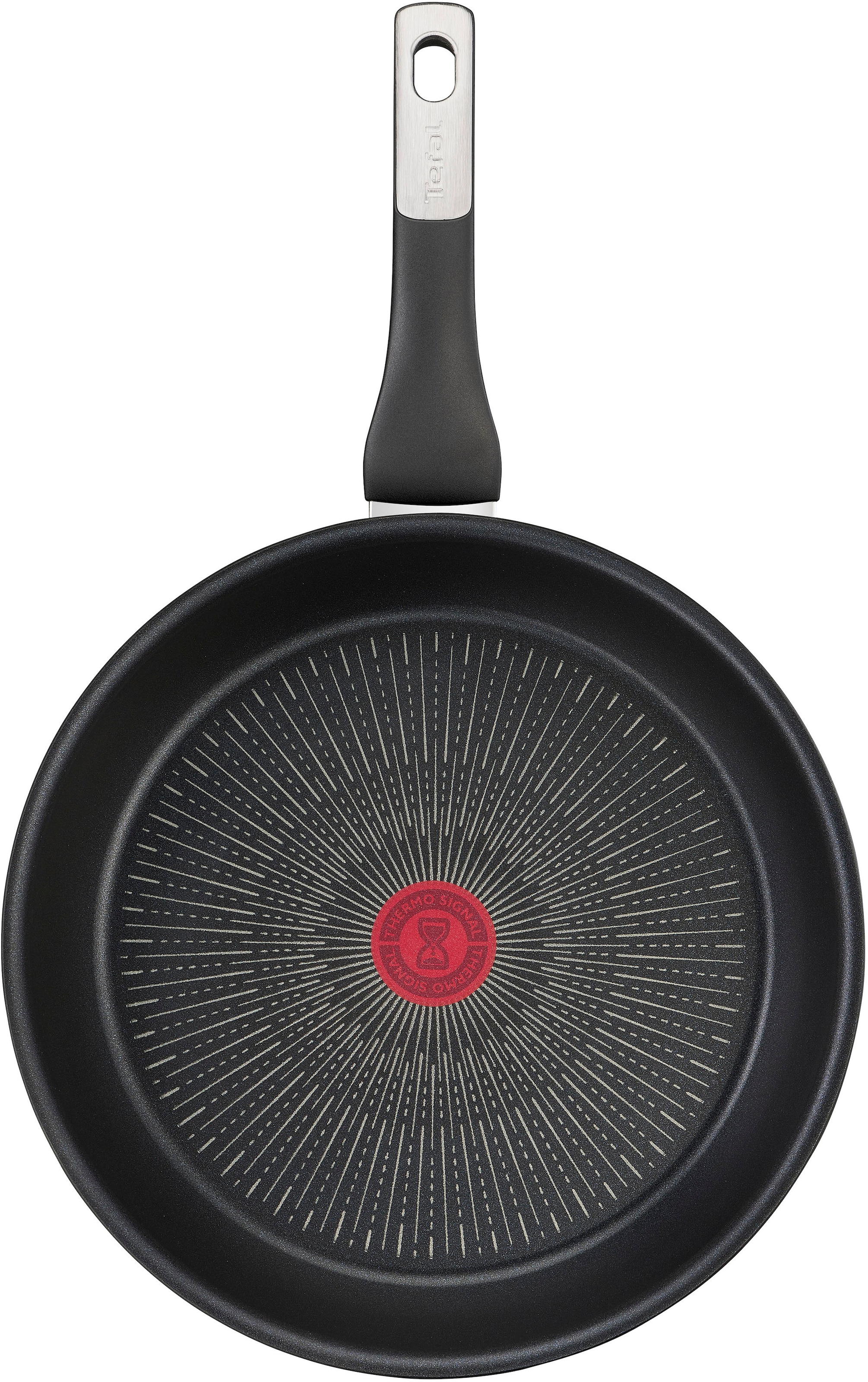 Tefal Bratpfanne »Unlimited«, Aluminium, (1 tlg.), kratzfest, Induktionspfanne, Temperaturanzeiger, Made In France