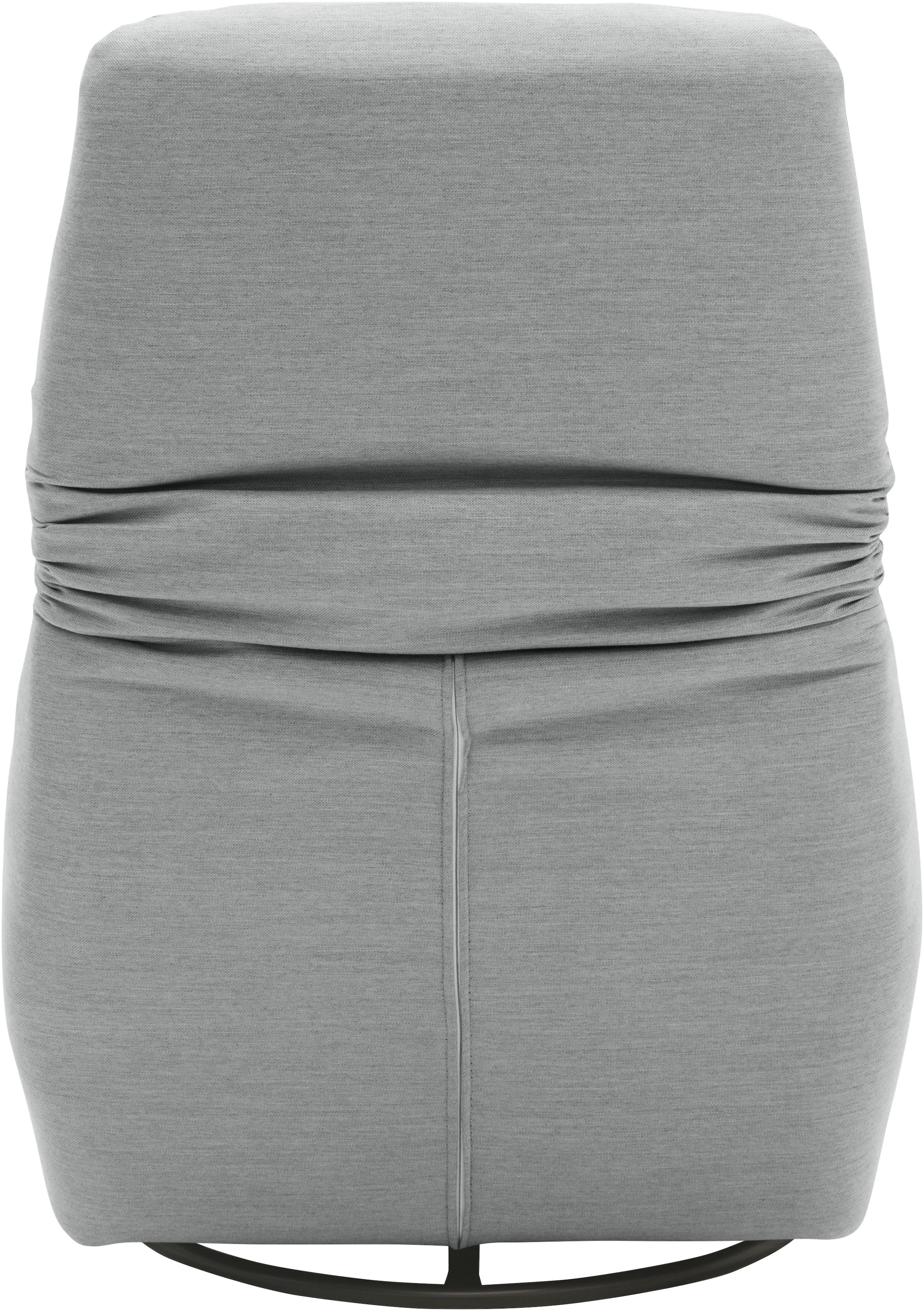 DOMO collection Sessel »Sonner, wahlweise mit Swivelfunktion« Um 360 Grad drehbar, Rücken aufstellbar, Drehsessel