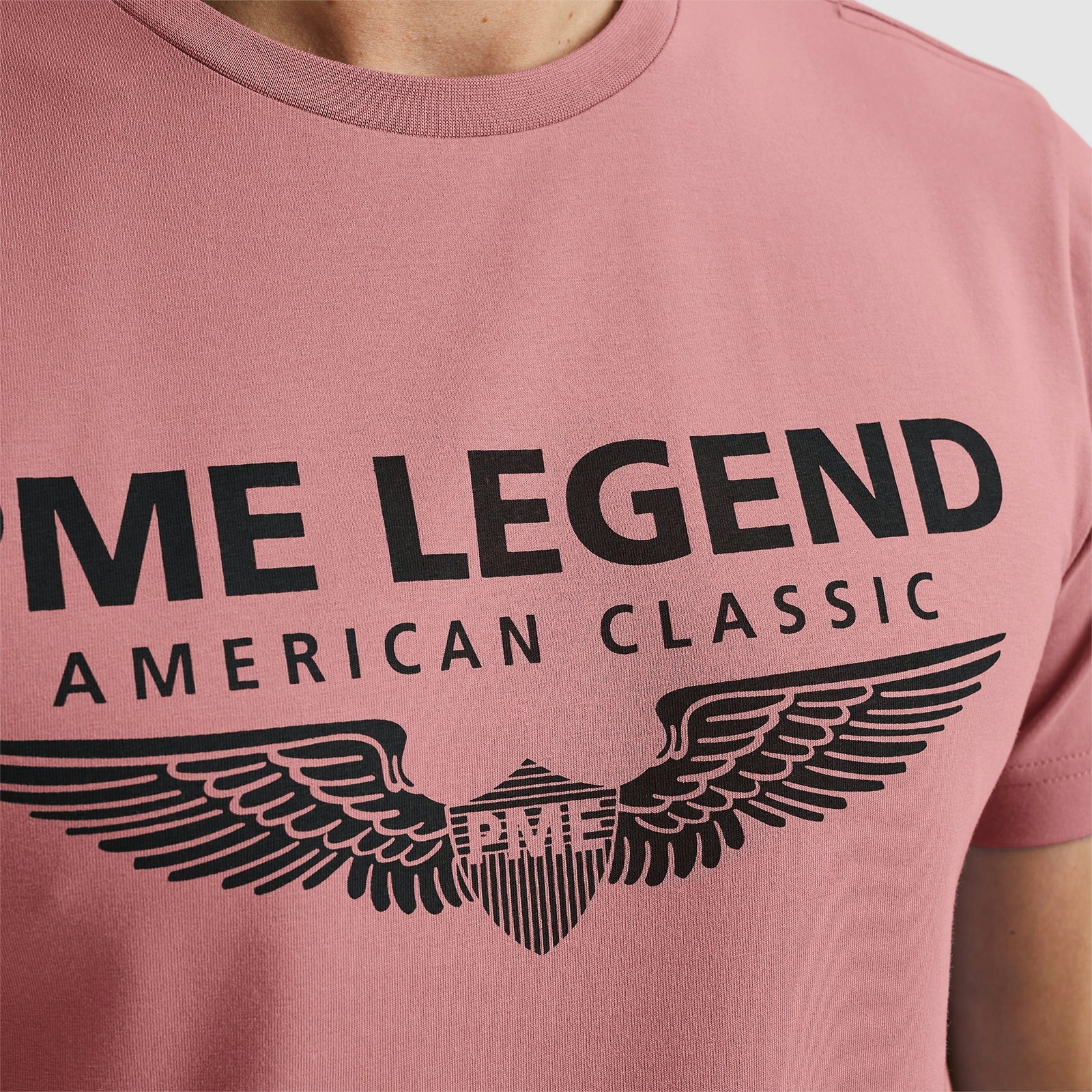 PME LEGEND Rundhalsshirt, mit Logoprint