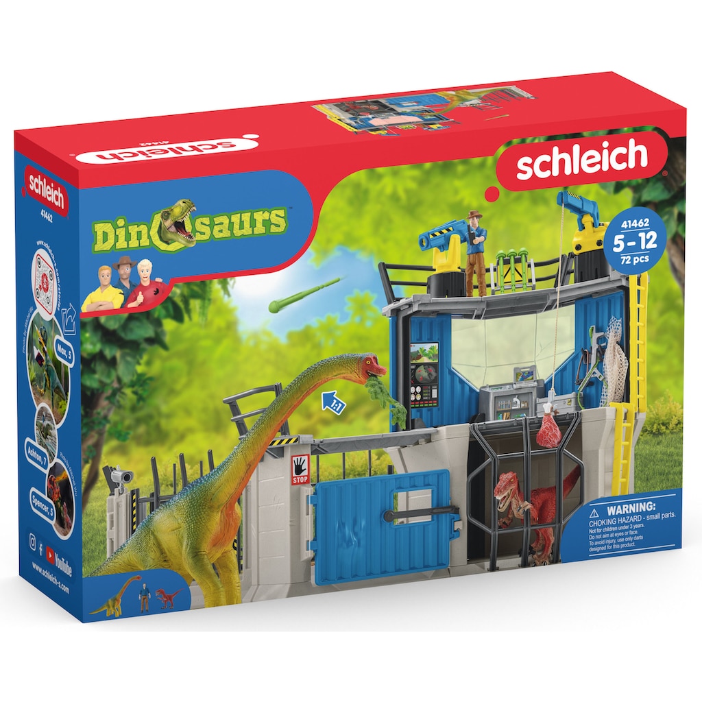 Schleich® Spielwelt »DINOSAURS, Große Dino-Forschungsstation (41462)«, (Set), ; Made in Germany