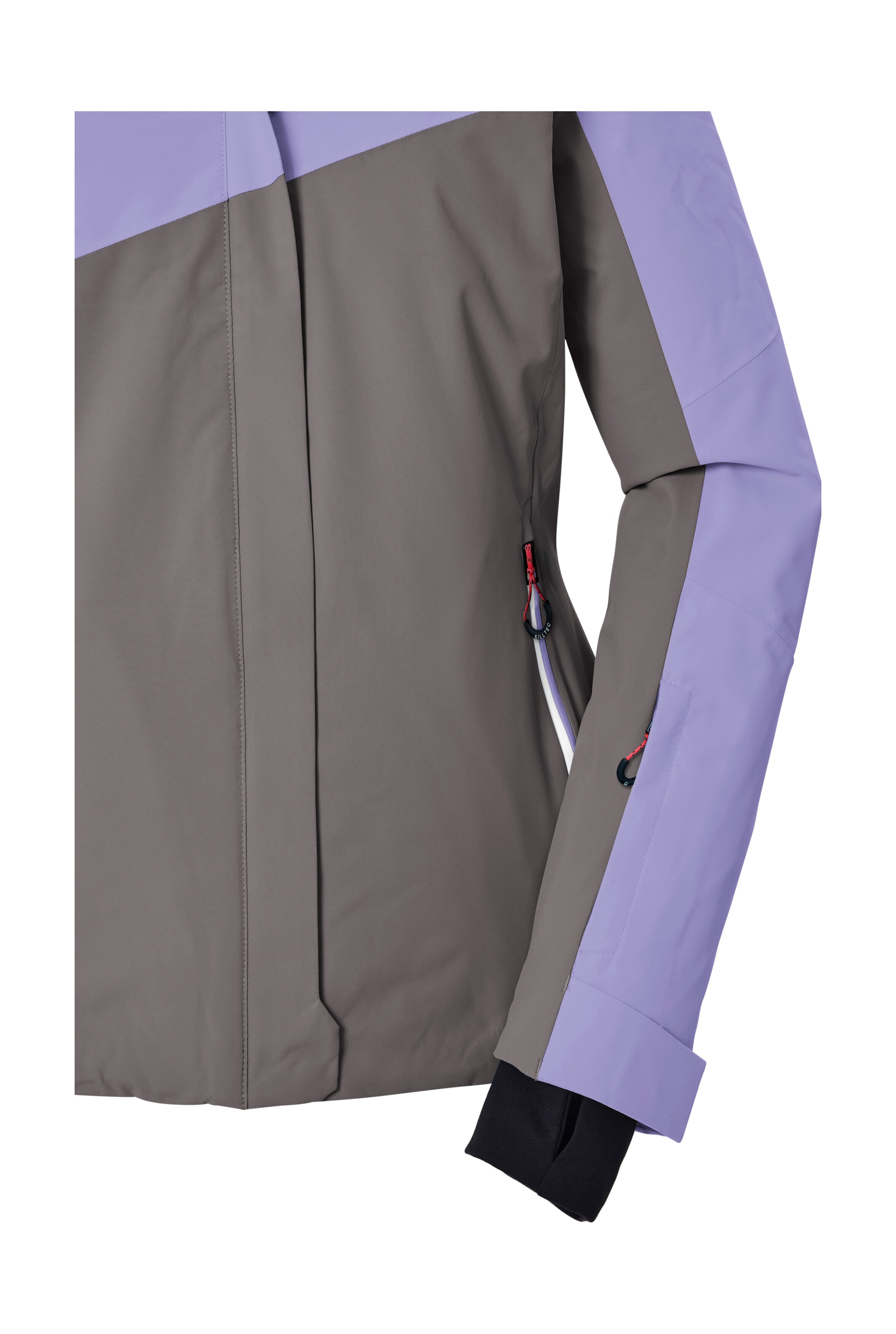 Killtec Skijacke »KSW 101 WMN SKI JCKT« Wind- und wasserdichte Damenjacke mit Colourblock-Design