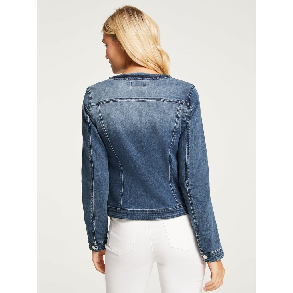 LINEA TESINI by heine Jeansjacke, ohne Kapuze