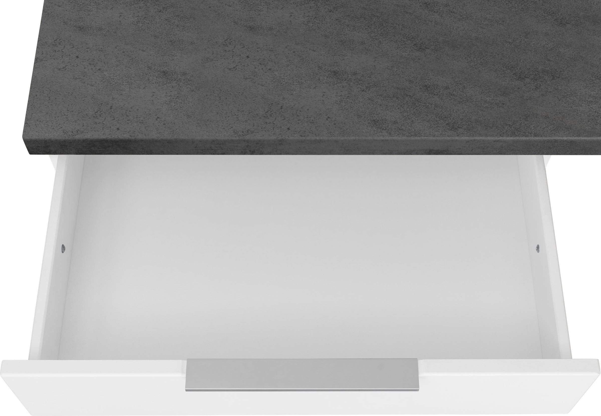 KOCHSTATION Winkelküche »KS-Luhe«, Stellbreite 240x270 cm, wahlweise mit oder ohne E-Geräten, MDF-Fronten