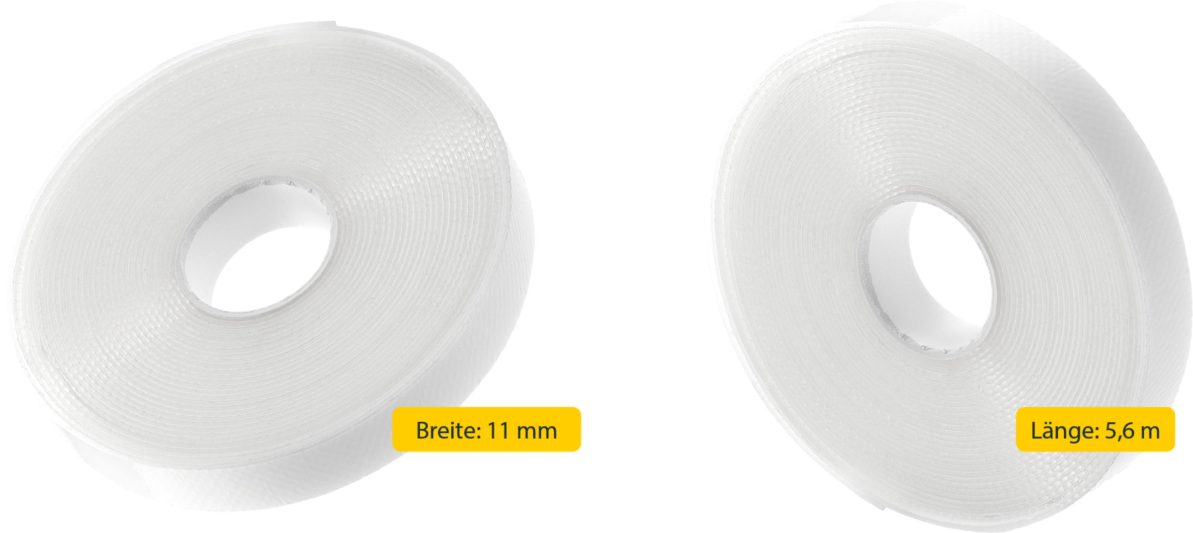 SCHELLENBERG Klett-Klebeband »Insektenschutzzubehör, Befestigungsband für Polyester-Fliegengitter«, inkl. Montagezubehör, 5,6 m, in unterschiedlichen Sets erhältlich